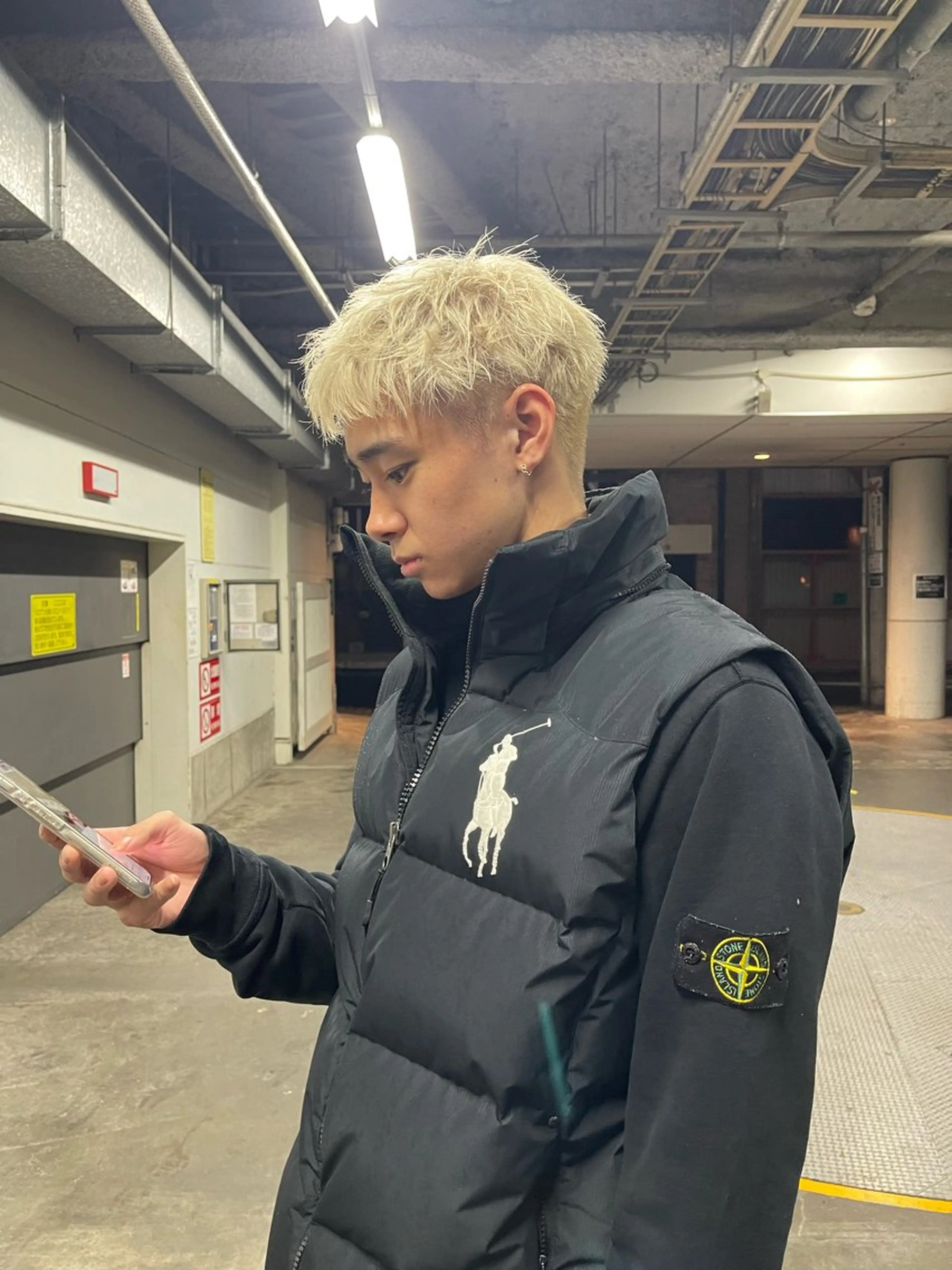 【10~20代撮影用】メンズカット＋抜きっぱなしブリーチの写真