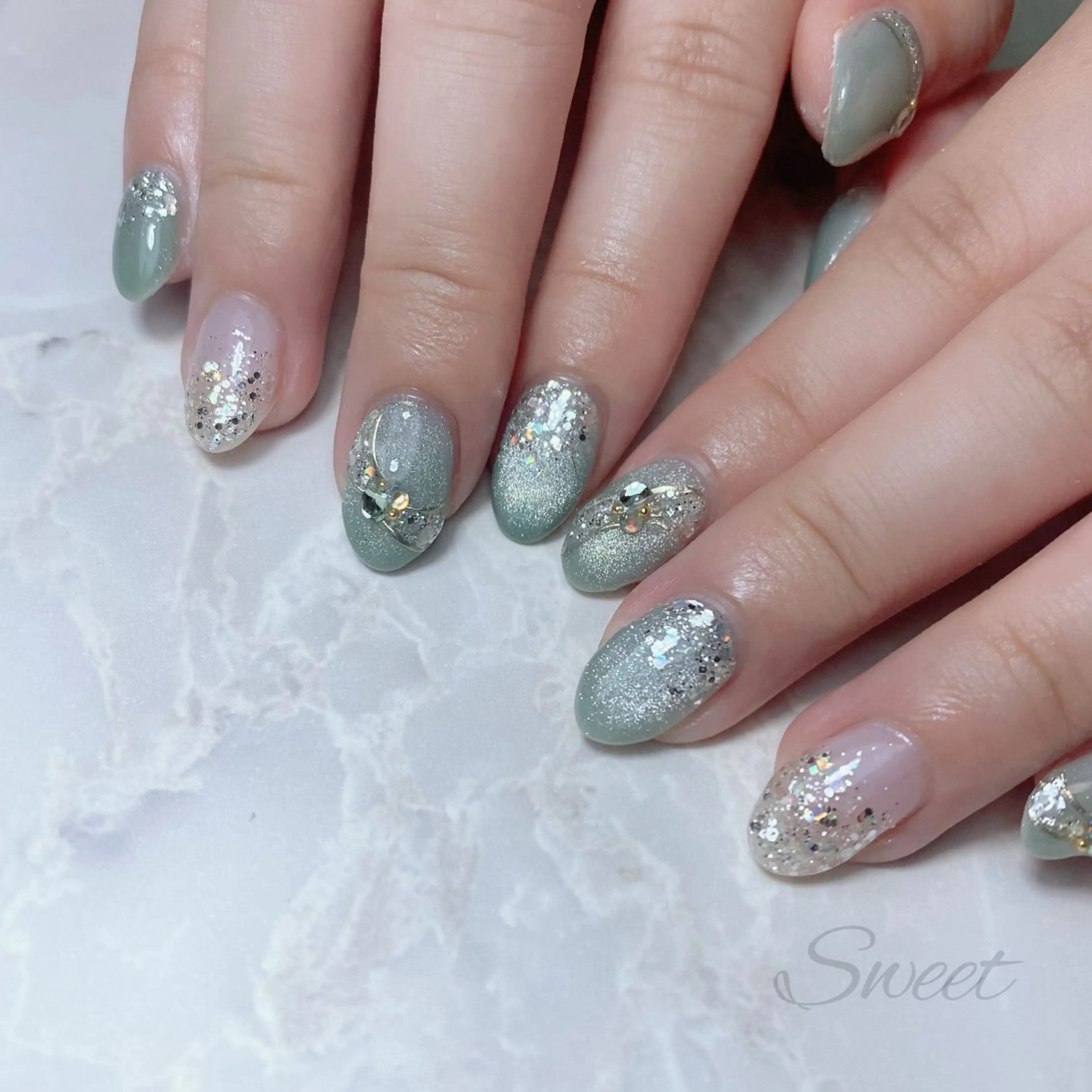 ネイル sweet 仲野陽子のネイルデザイン