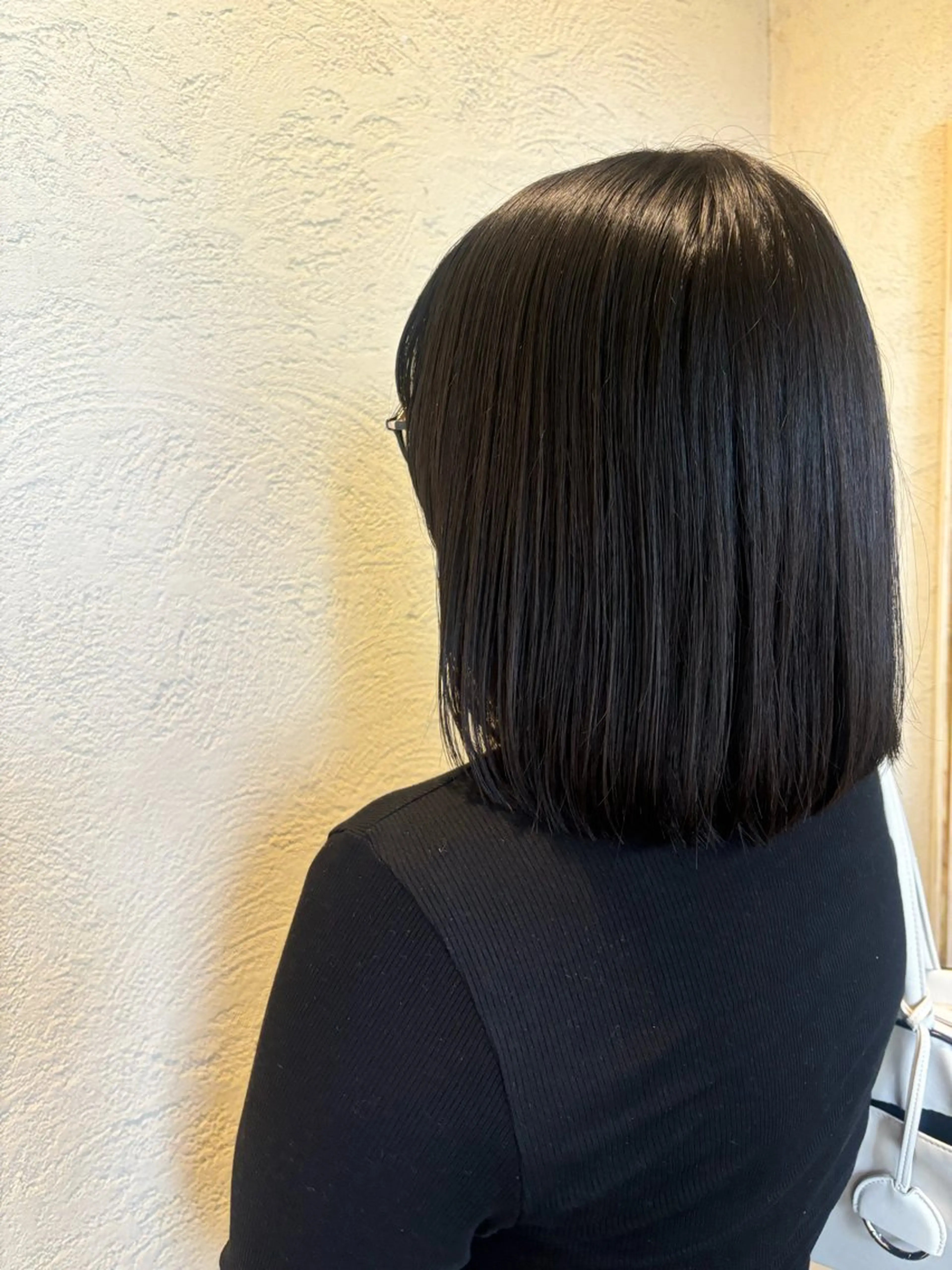 ミディアム ルプラボウ／艶カラー ／髪質改善／アサミのヘアスタイル