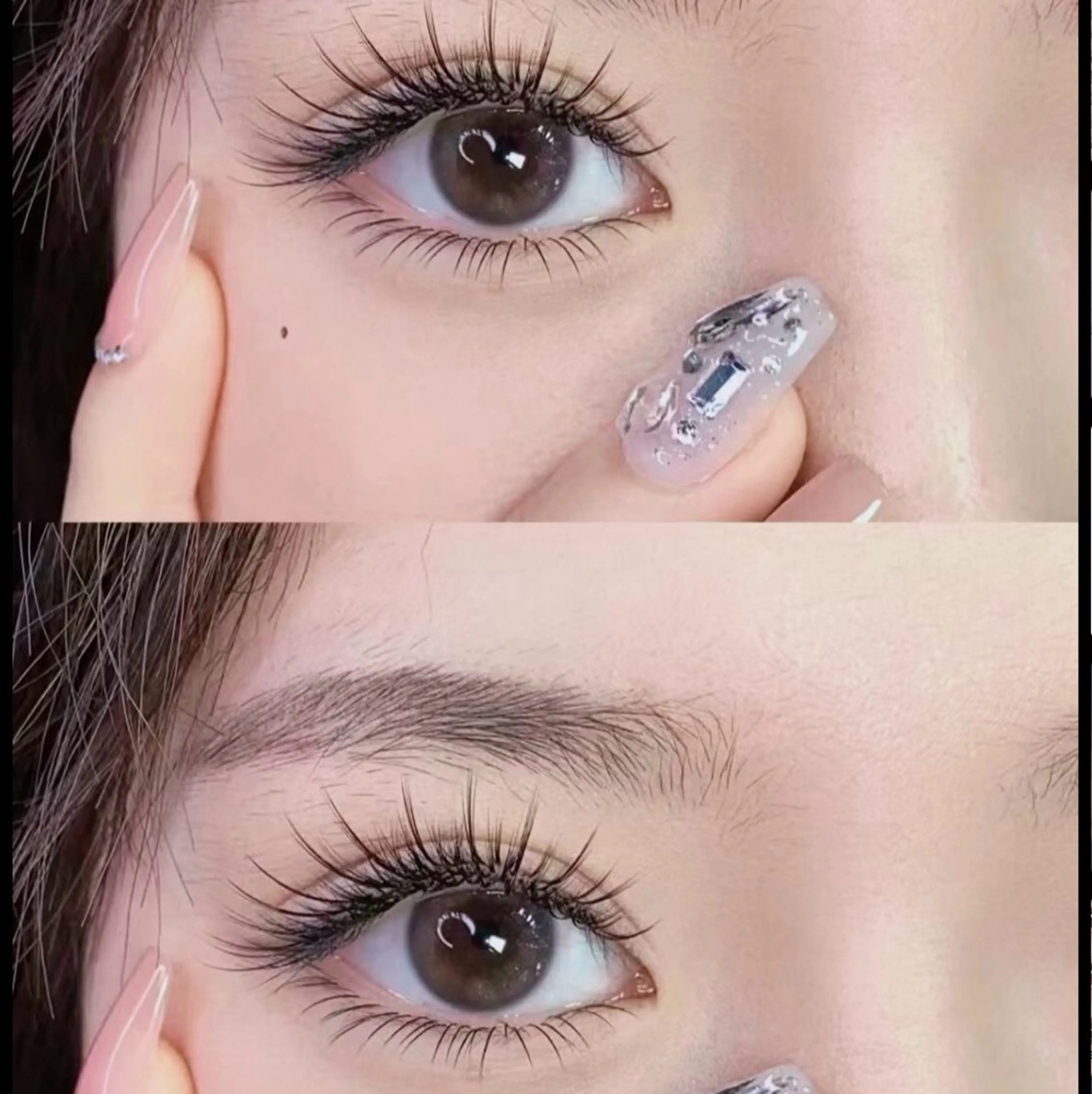 マツエク・マツパ 束感まつ毛 カラーマツエク フラットラッシュ パリジェンヌラッシュリフト まつげパーマ ミユ 横浜のマツエク・マツパデザイン