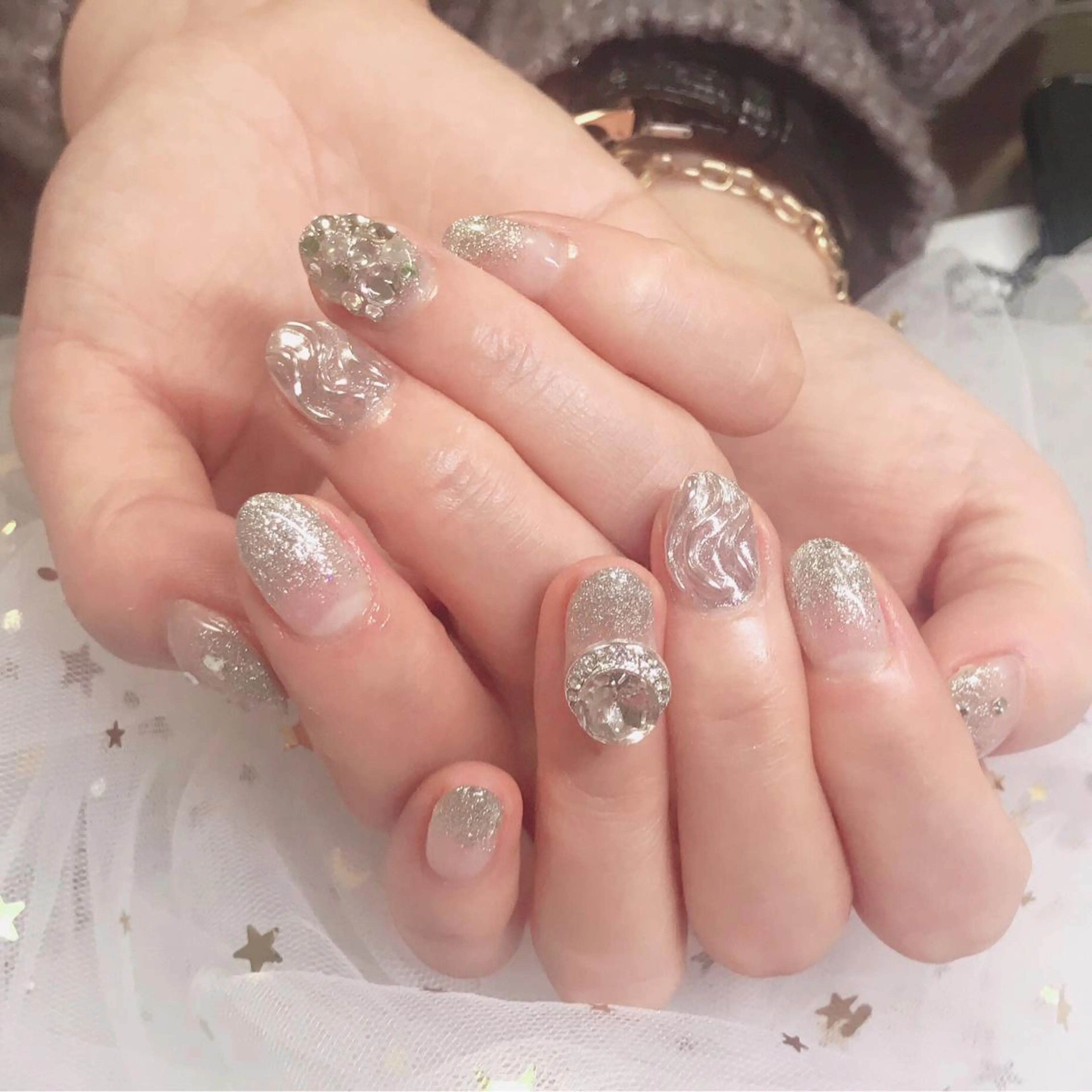 カラー ネイル Q Free nailsのネイルデザイン