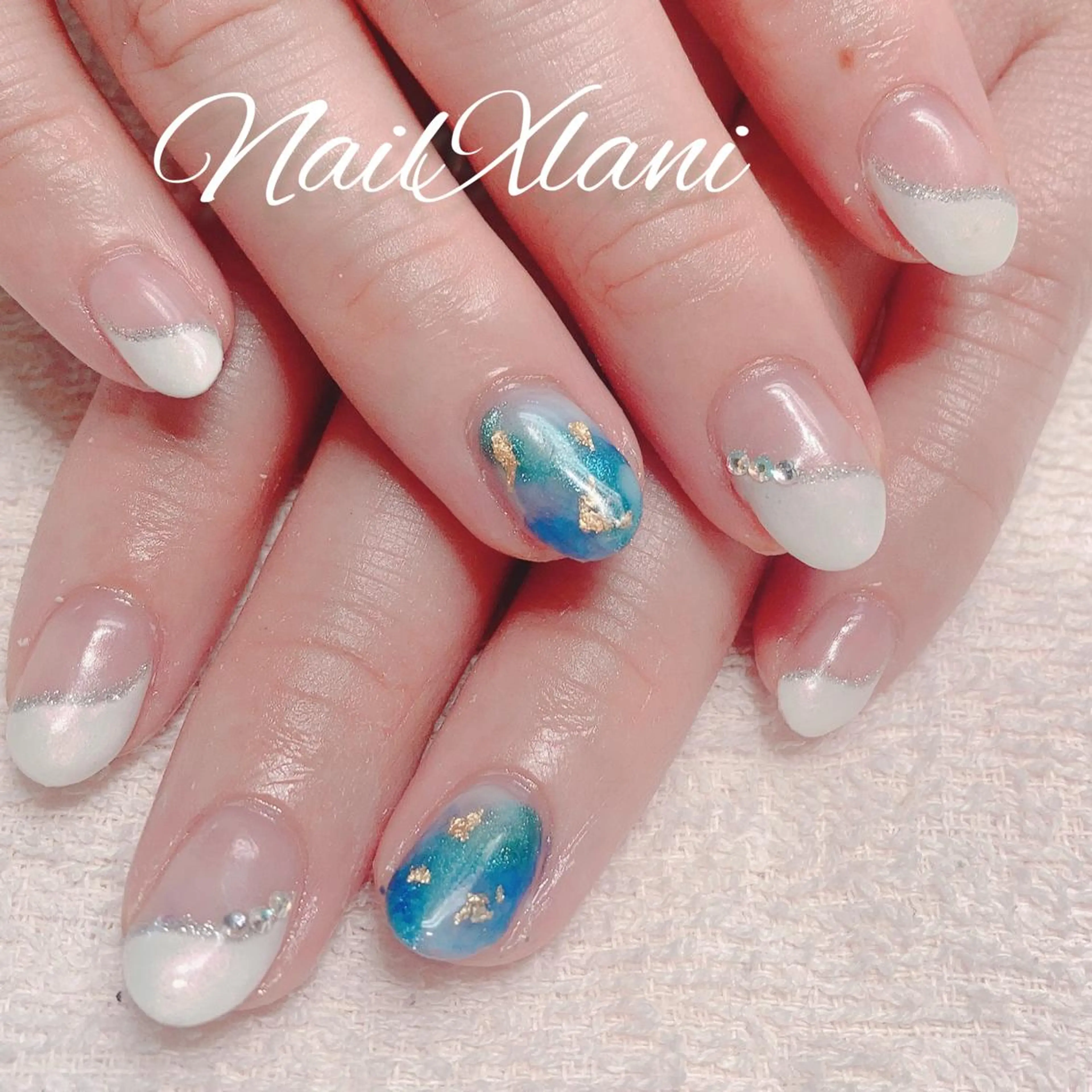 ネイル Nail×Lani 深爪矯正対応◎のネイルデザイン