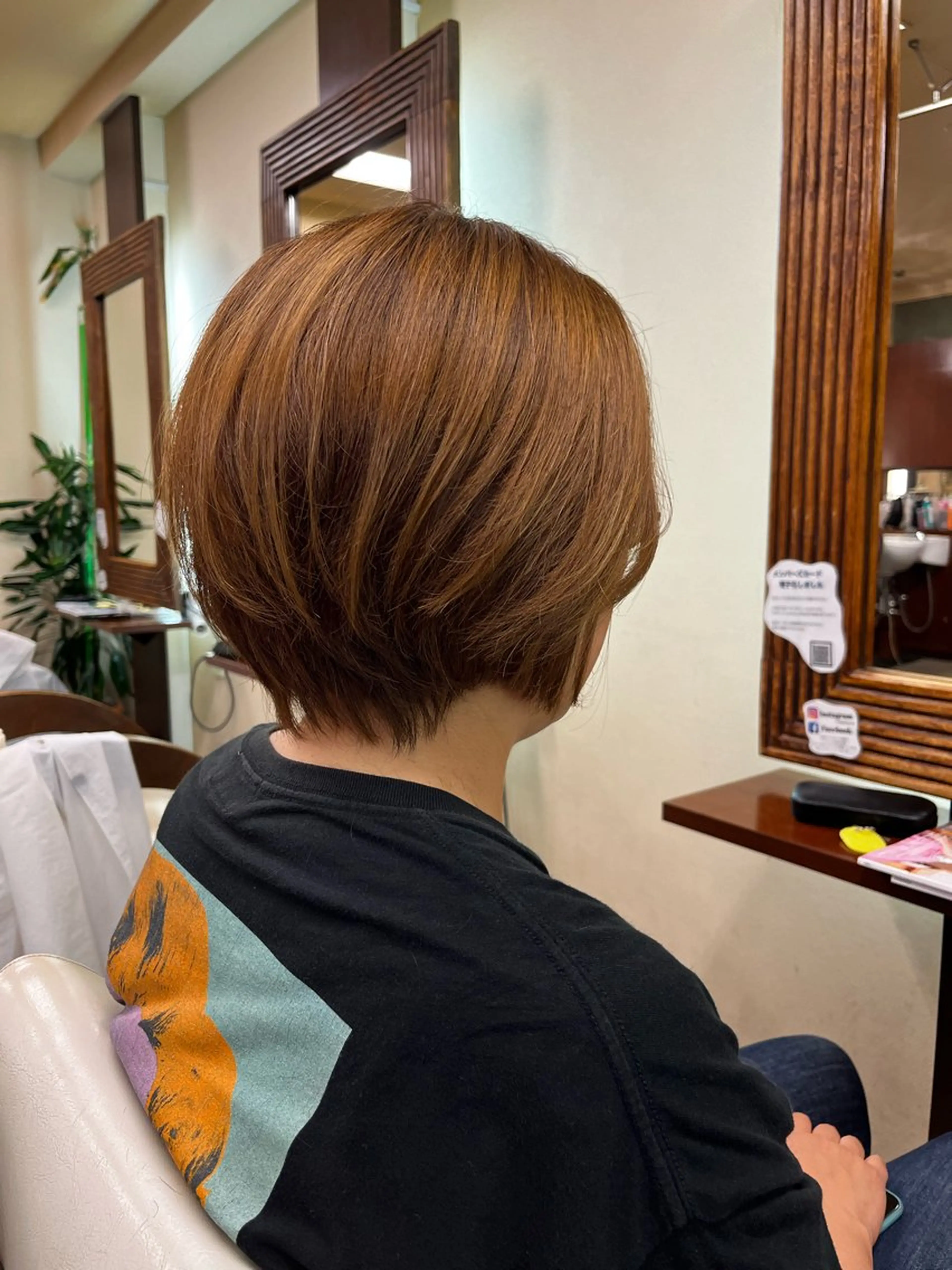 ショート 西形 梨瑚のヘアスタイル