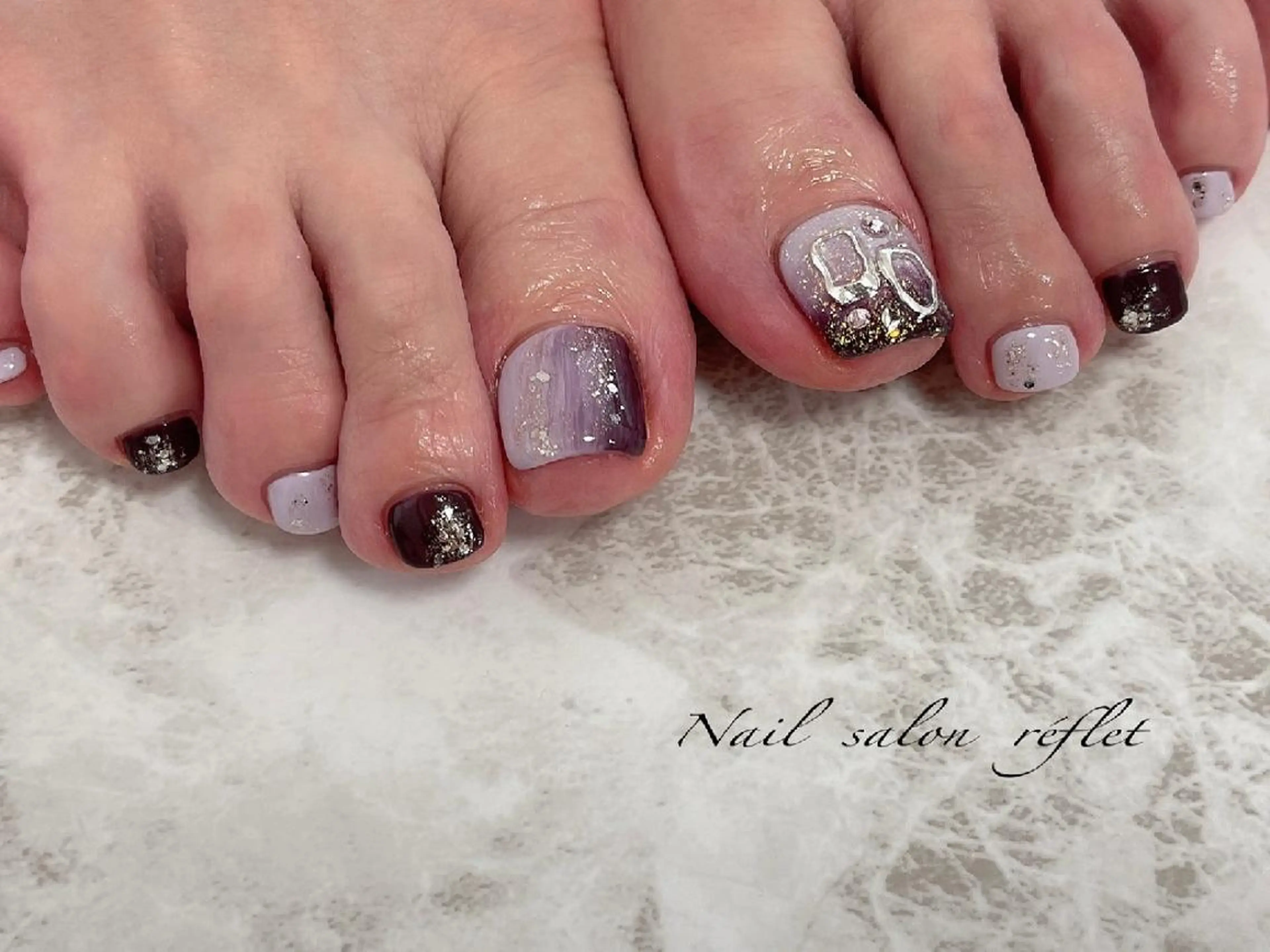 ネイル フットネイル Nail  salon  Lebel所属・Nailsalon Lebelのネイルデザイン