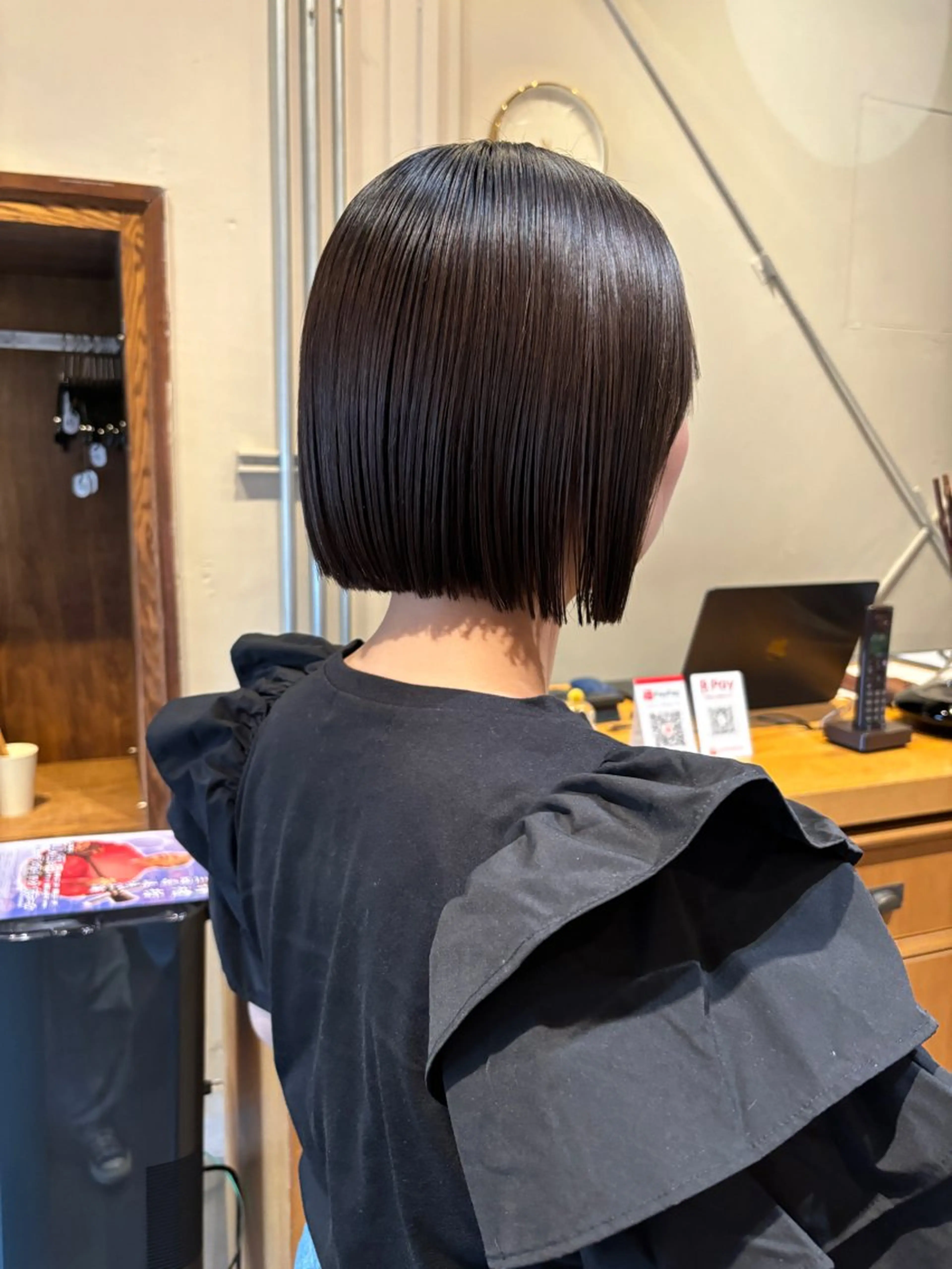 ショート カラー ボブ Chiho / 梅田 / ボブ/ パーマのヘアスタイル