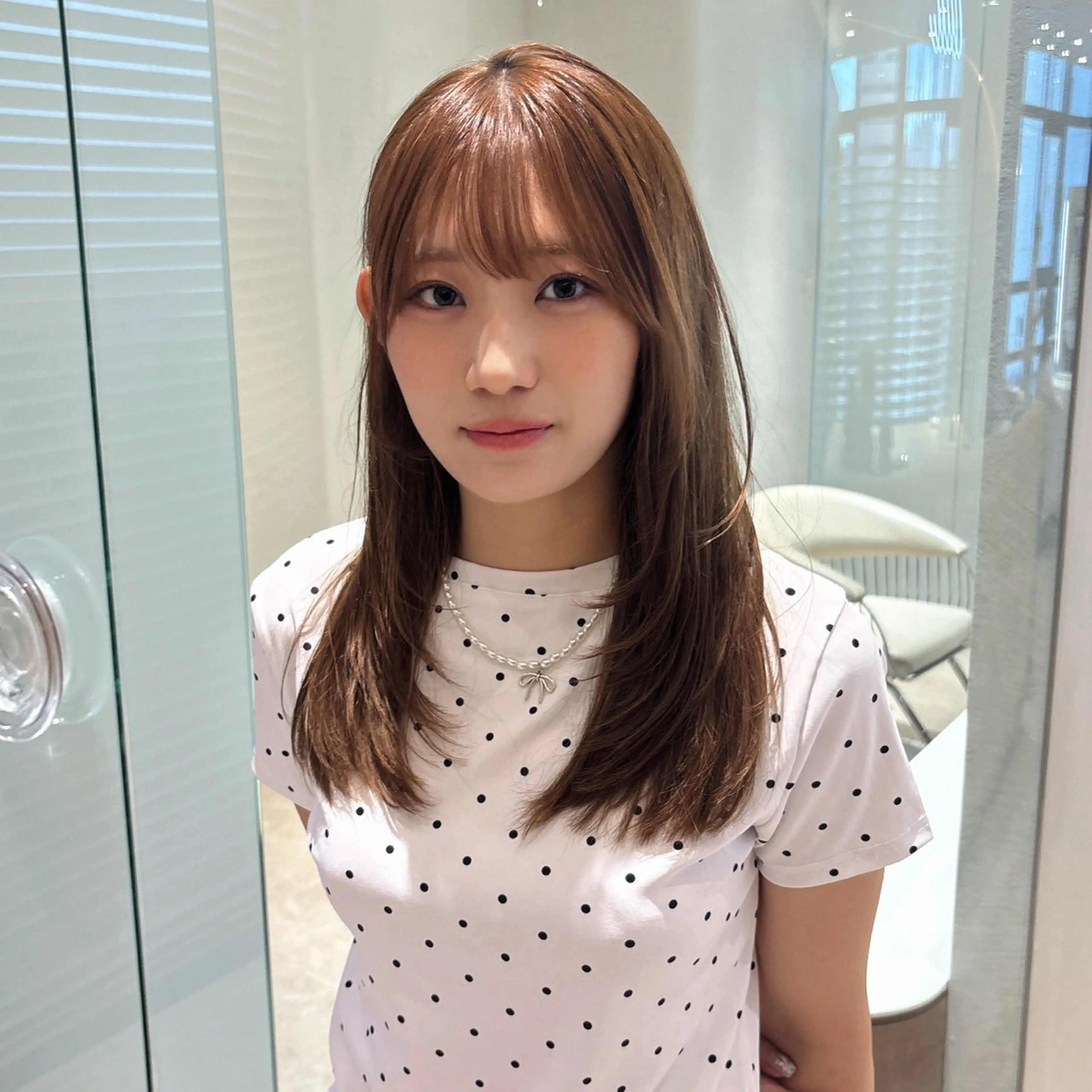 ロング カット ヘアカラー 渋谷/韓国レイヤー 顔まわり特化マサキのヘアスタイル