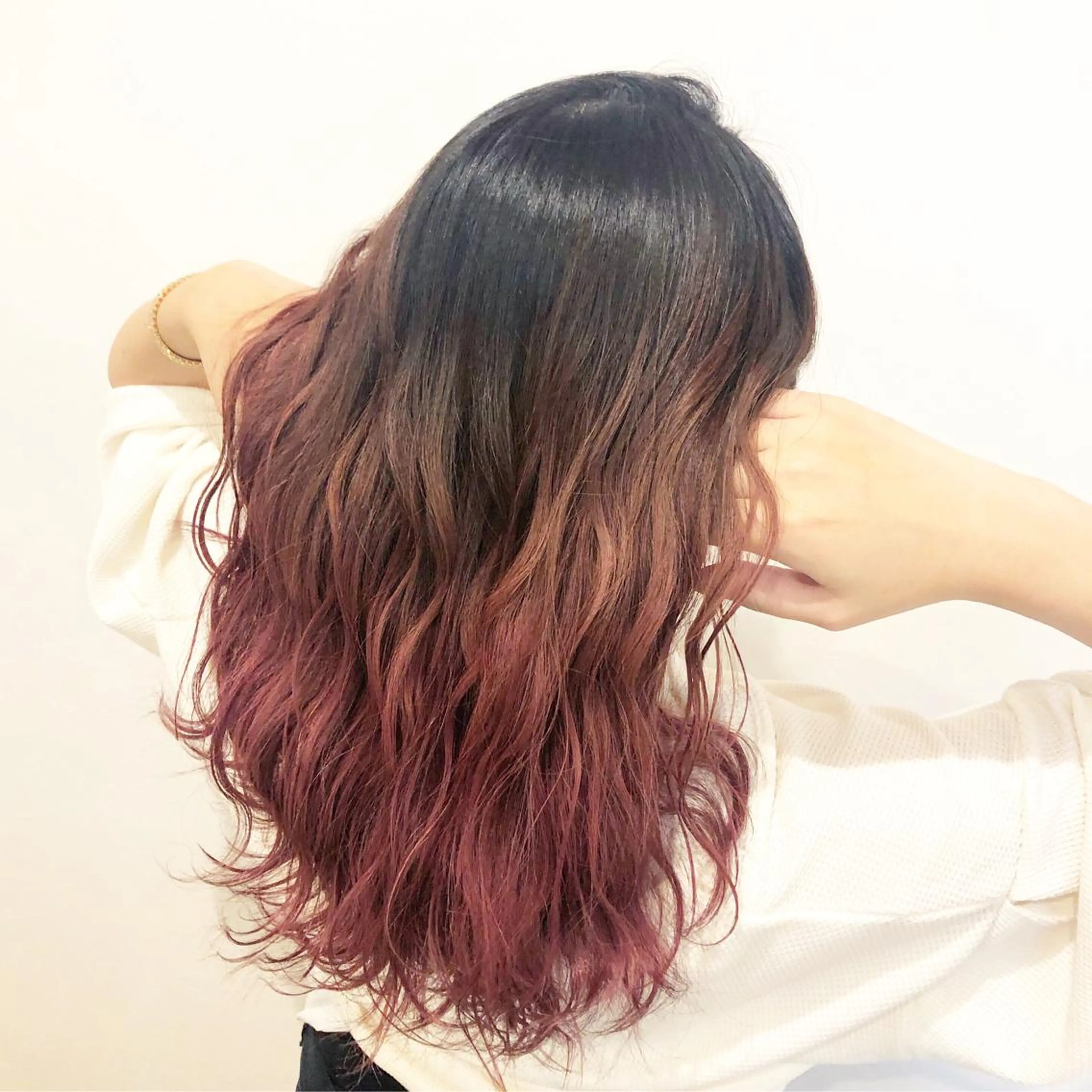 ロング カラー 無料カットモデル募集 BLINK京橋店のヘアスタイル