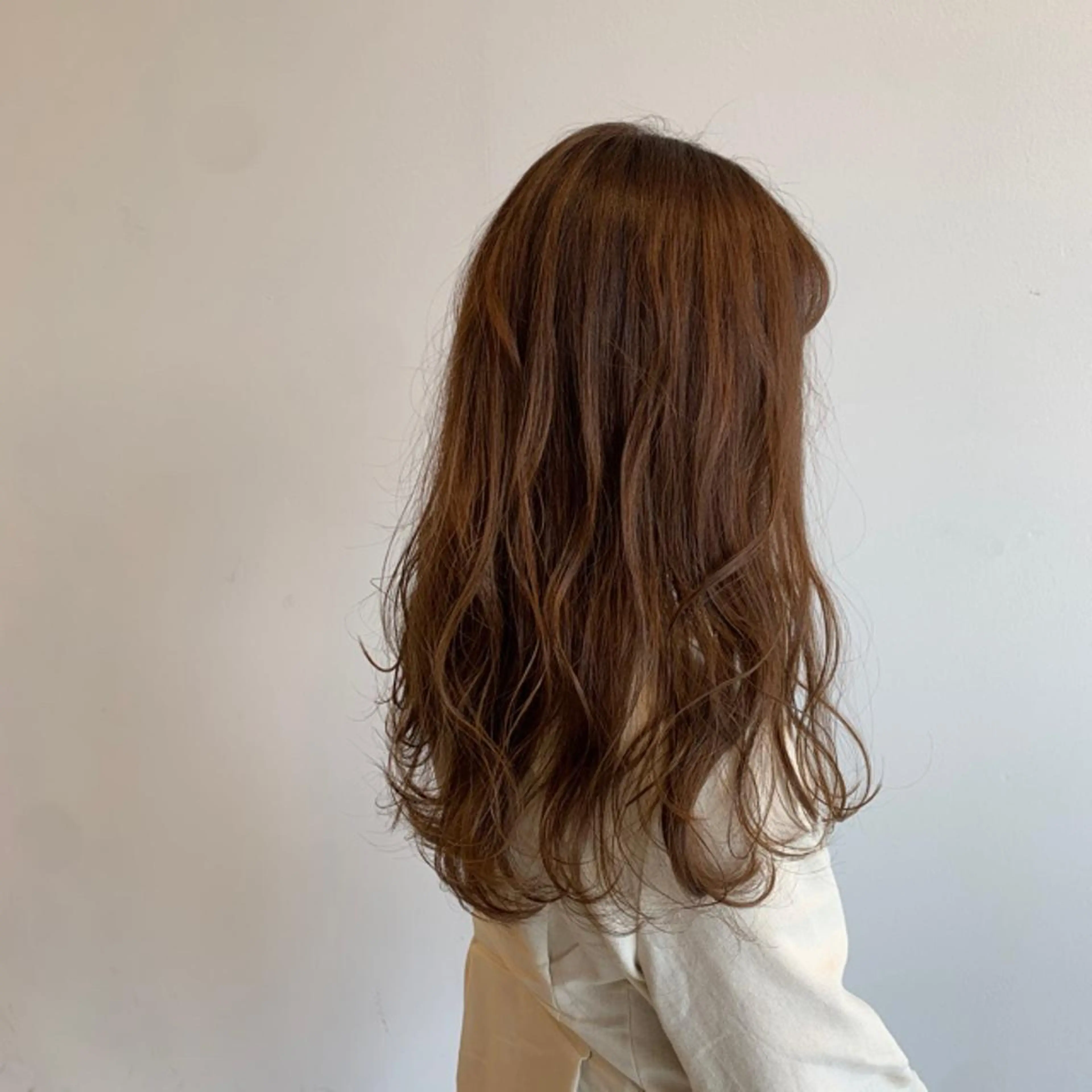 ロング カラー 似合わせスタイル 岡田勇哉のヘアスタイル