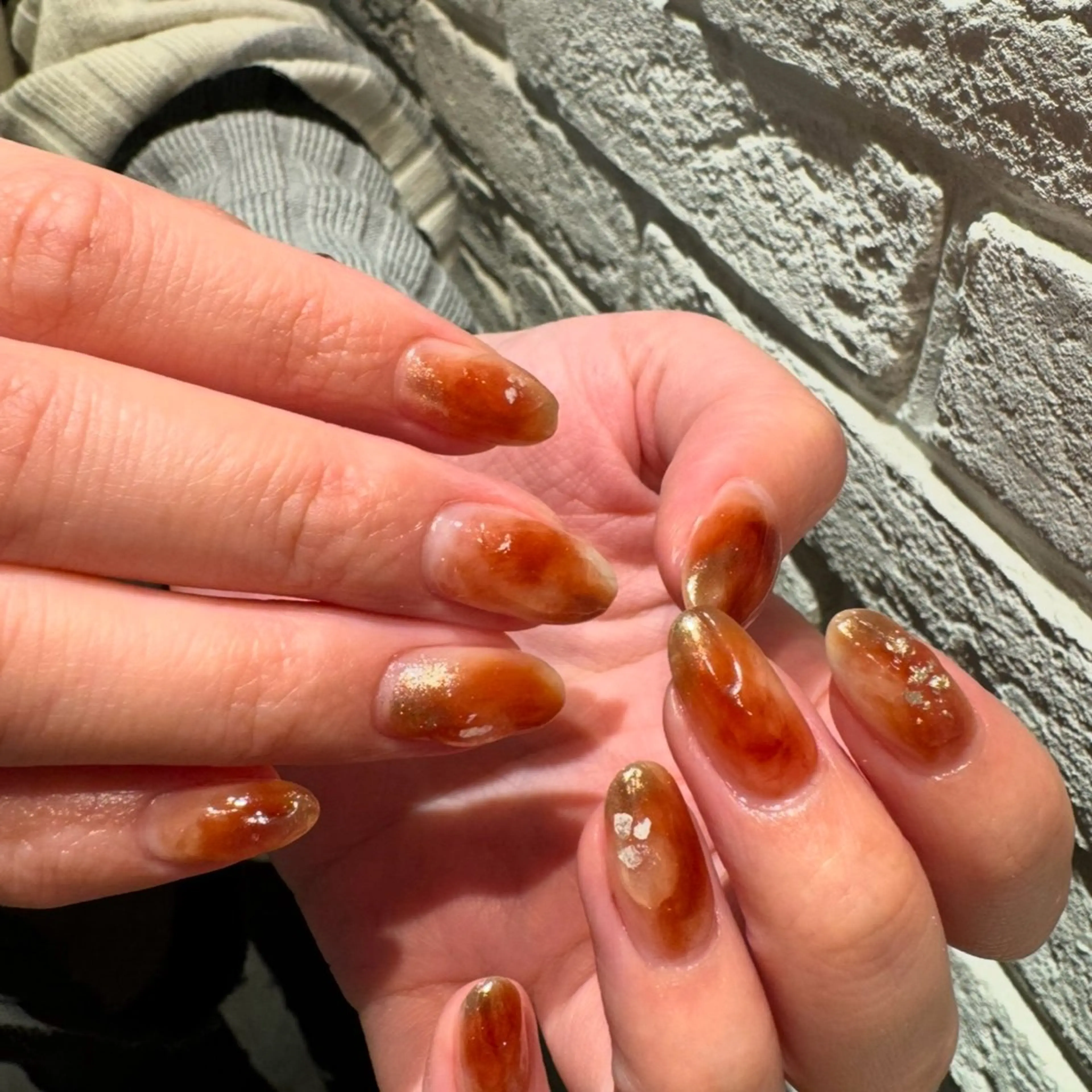 ミディアム ハンドネイル m kaori𓃟のネイルデザイン