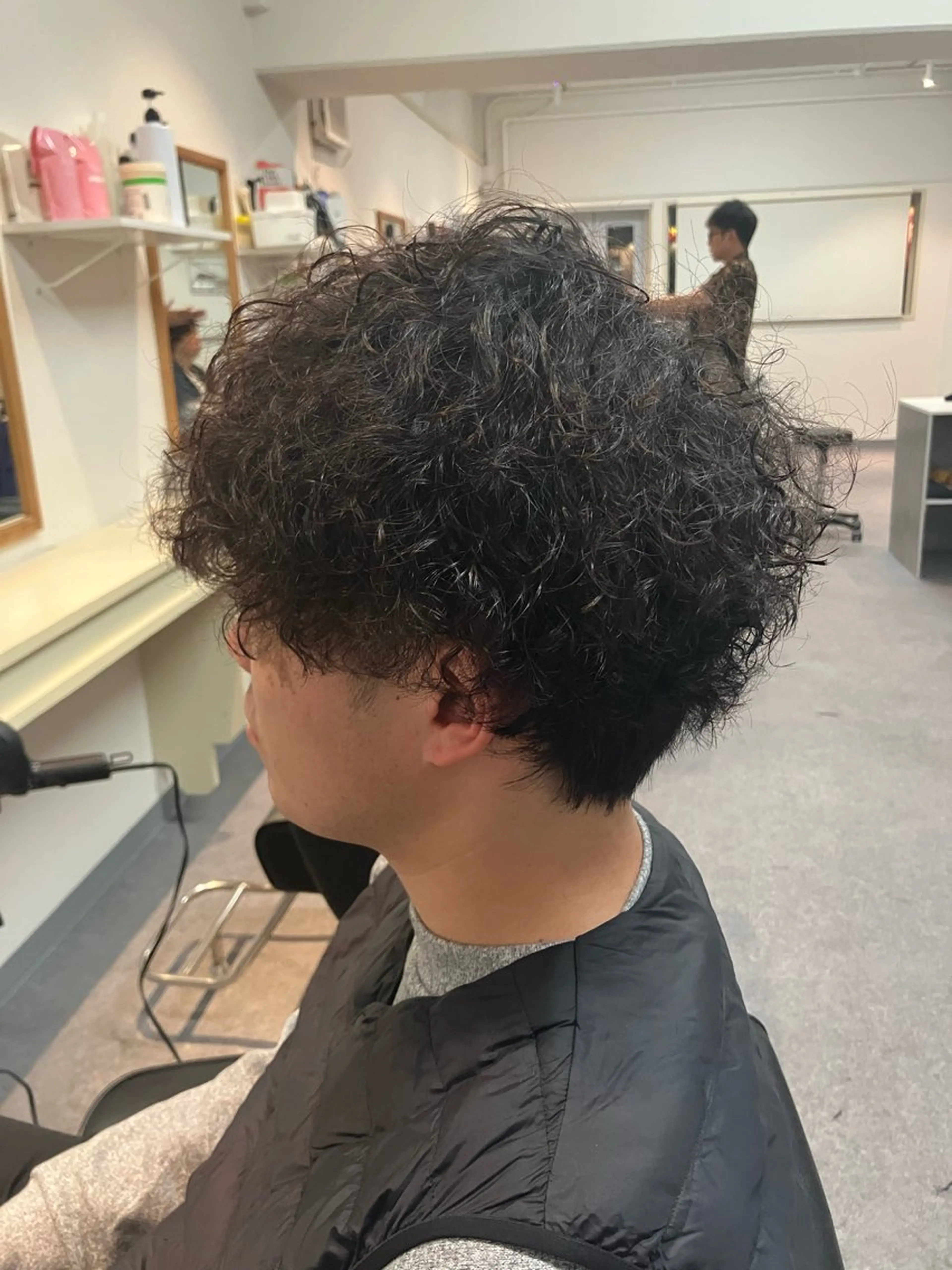 パーマ メンズ カット パーマ メンズ特化/パーマ/ フェードWATARUのヘアスタイル