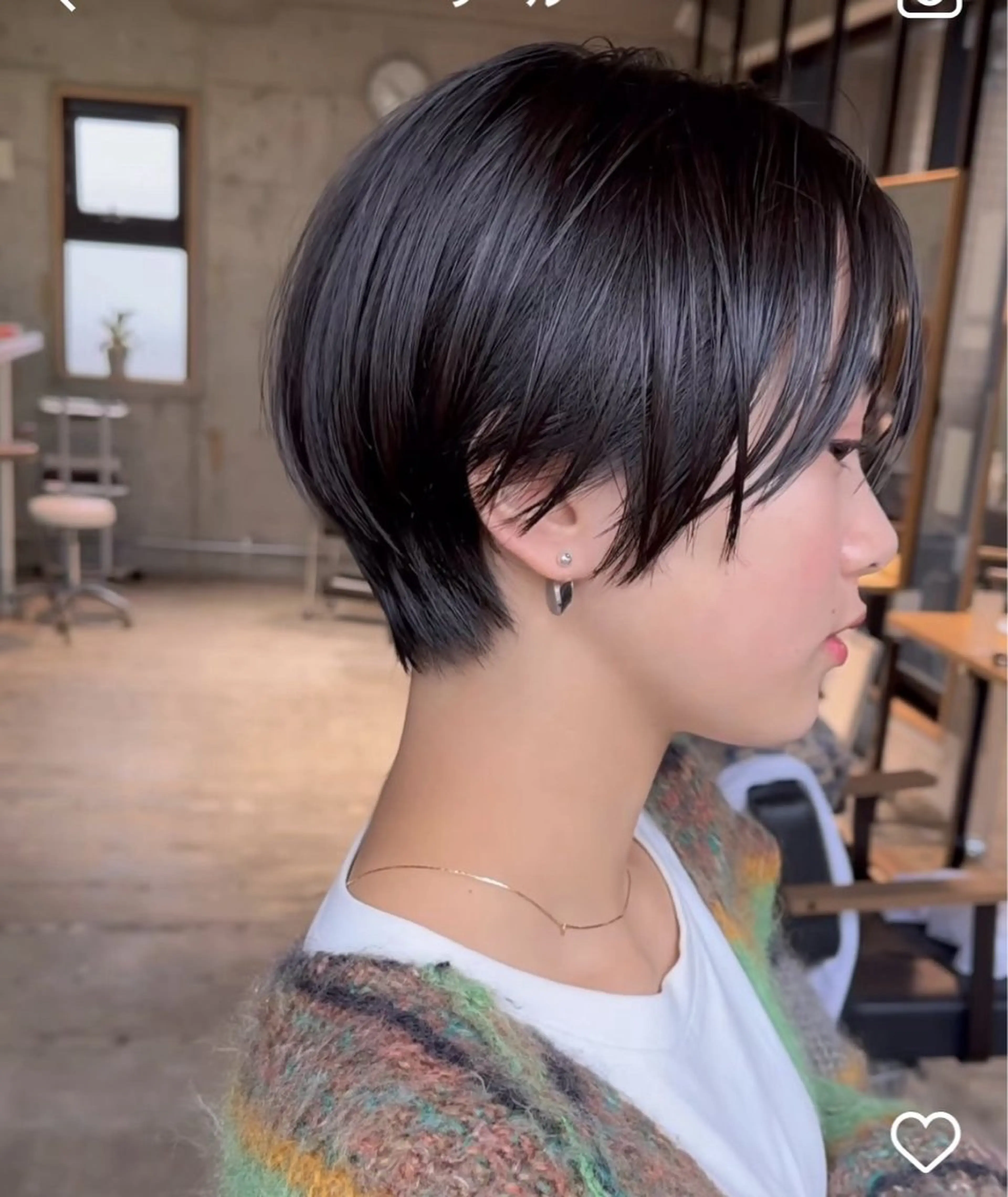 ショート films所属・AYA/films 韓国/レイヤー／ボブのヘアスタイル