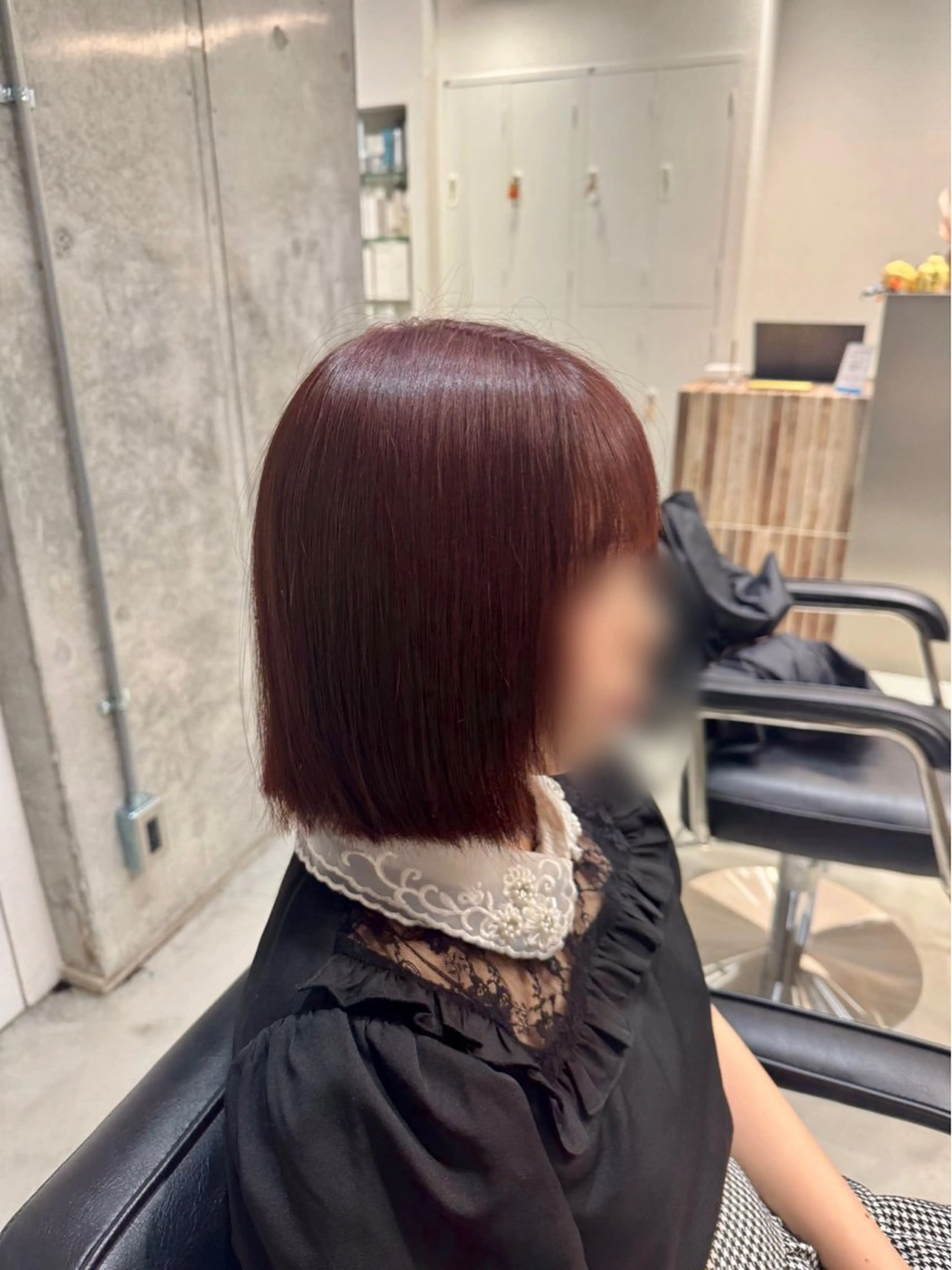 ショート カラー ブラウンカラー ピンクカラー ピンクブラウン モデル募集中 🫧こうめ🫧のヘアスタイル