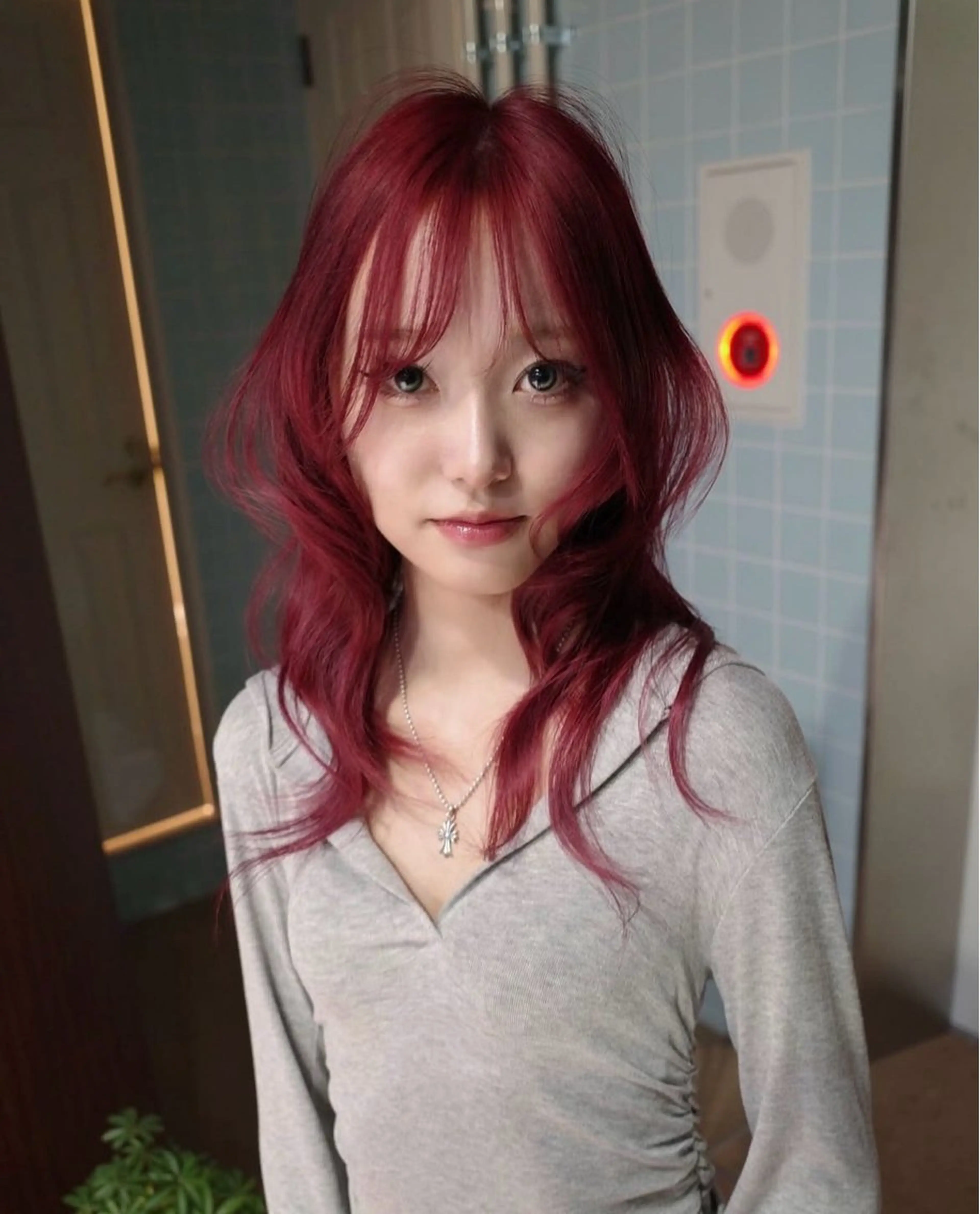 カラー 原宿/ハイトーン ⭐︎airi⭐︎のヘアスタイル