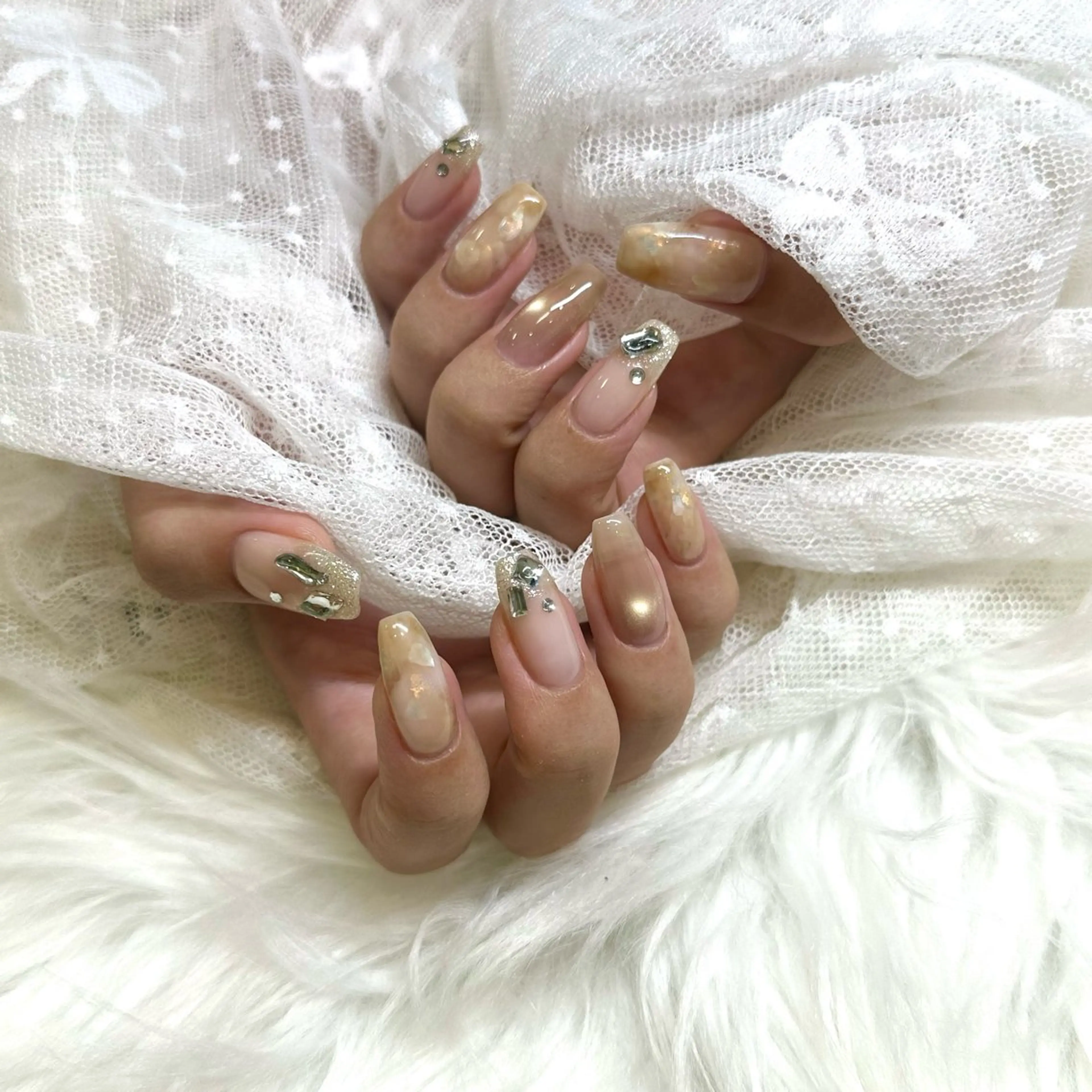 3月末まで‼️💅🏻 オフ有り / ハンドネイルアート有り🎨の写真