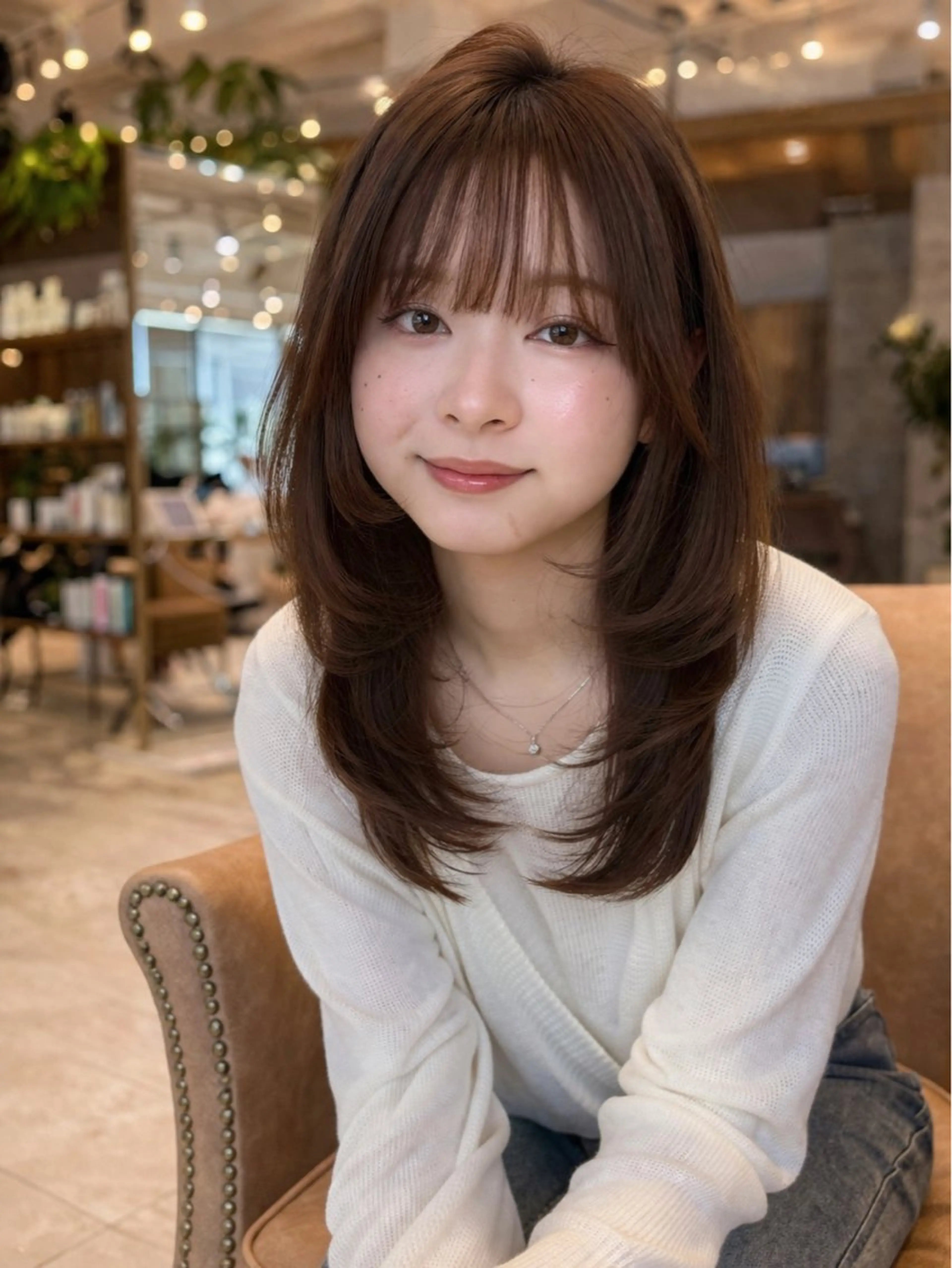 🩶レイヤーカット✂︎🩶➕1stepツヤ髪トリートメント✨🫧の写真