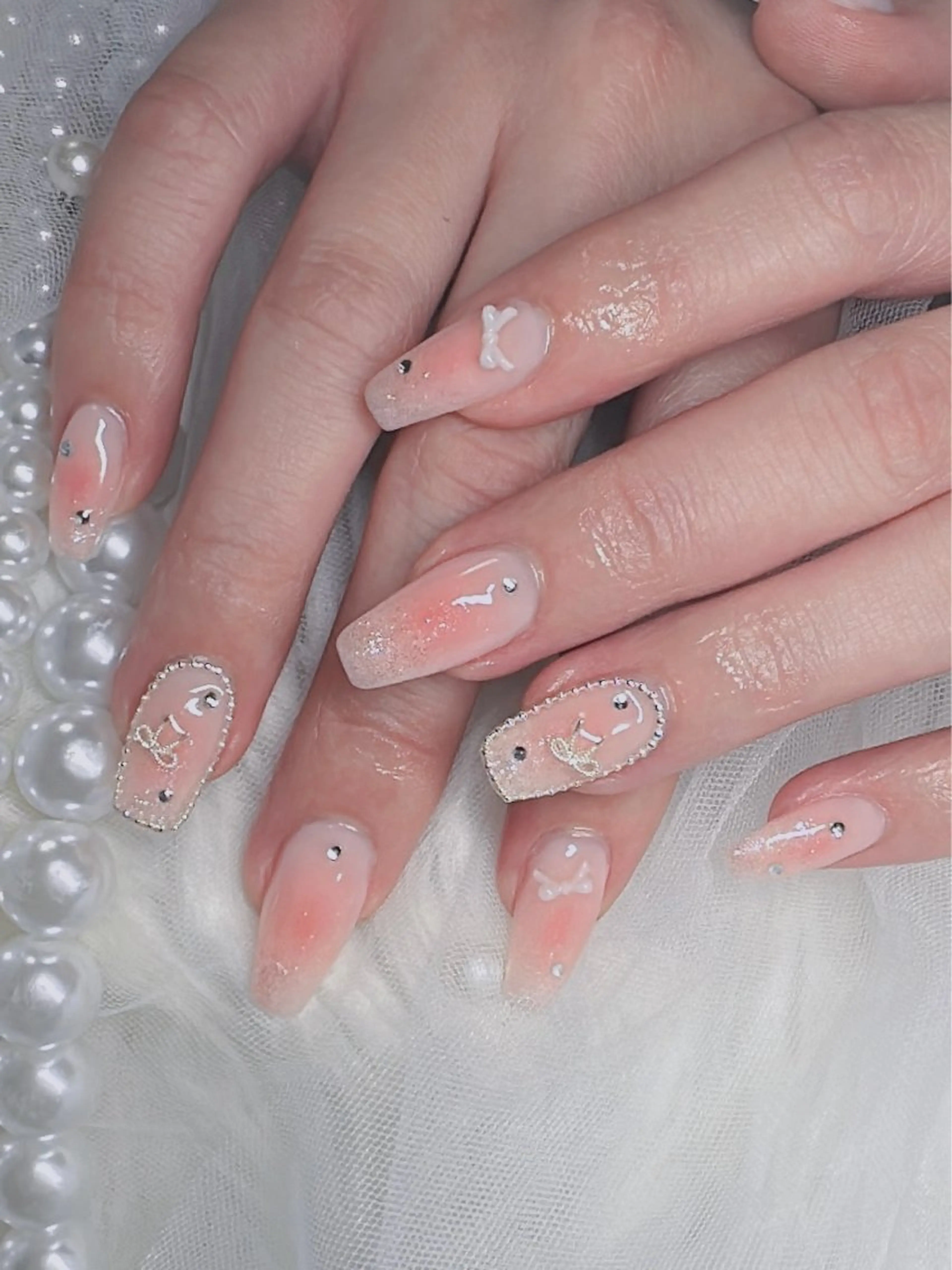 ネイル ハンドネイル Momo🍑 【パラジェル取扱店】のネイルデザイン