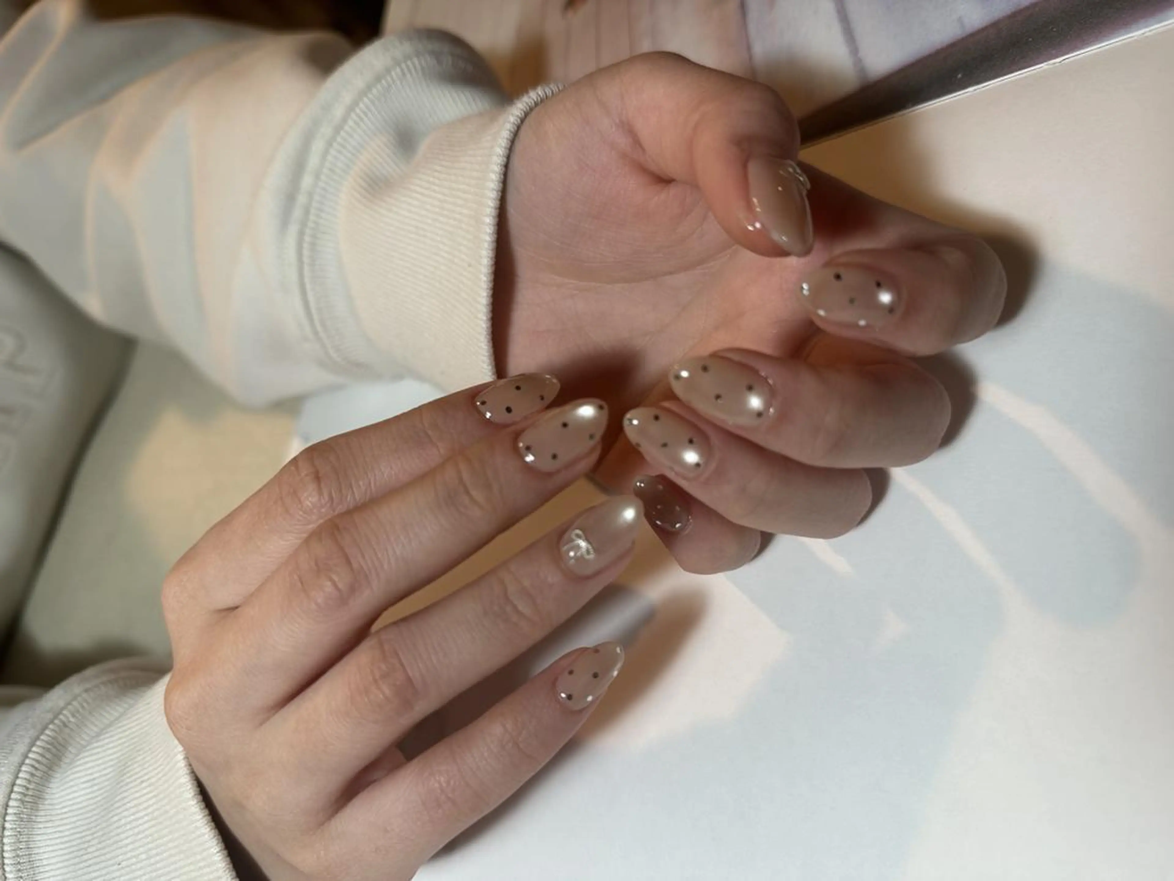 ネイル ドット マグネットネイル DEE baby★ katoのネイルデザイン