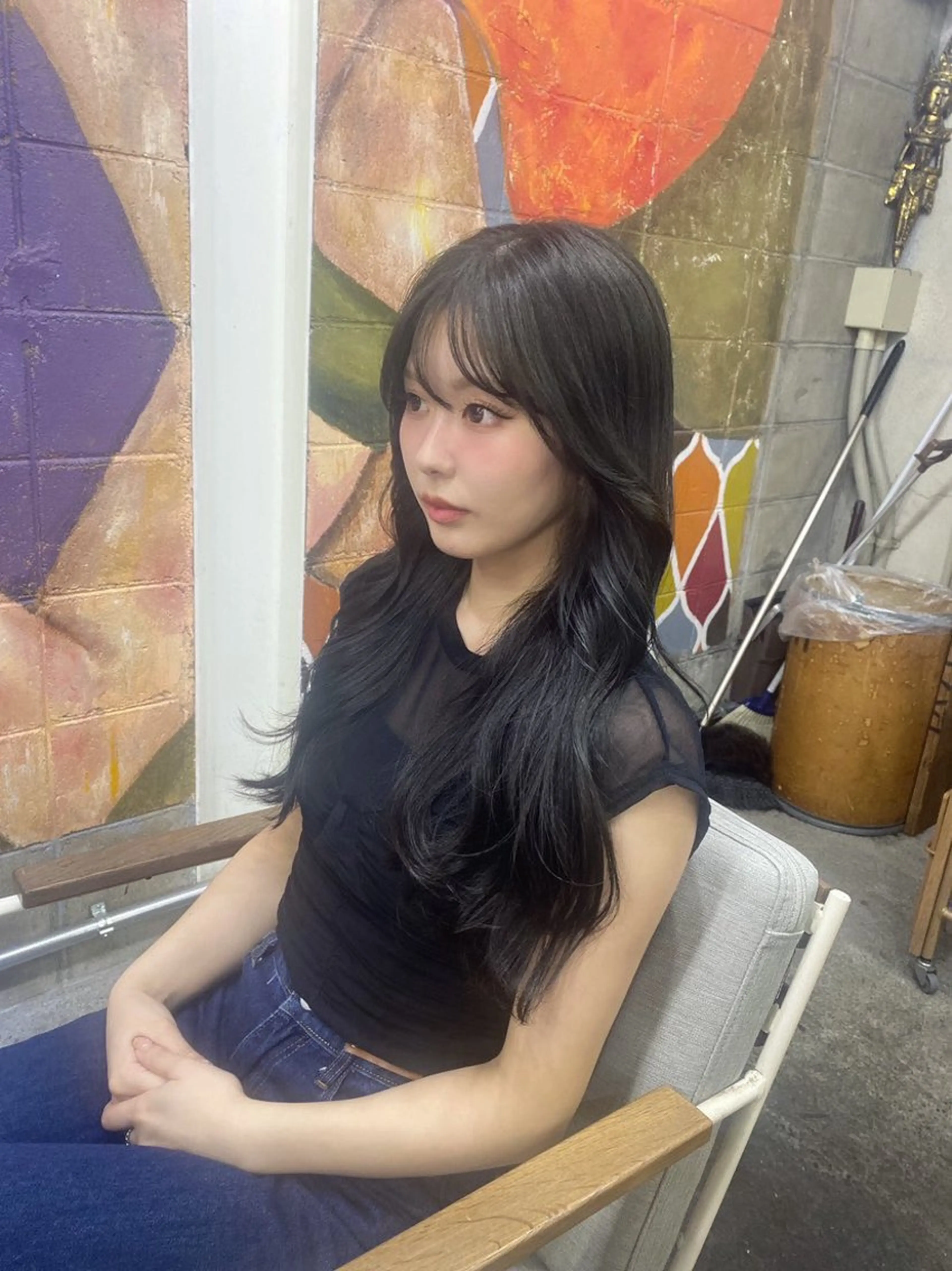 ロング カット ヘアカラー 【YUIMARL】 TATSUYAのヘアスタイル