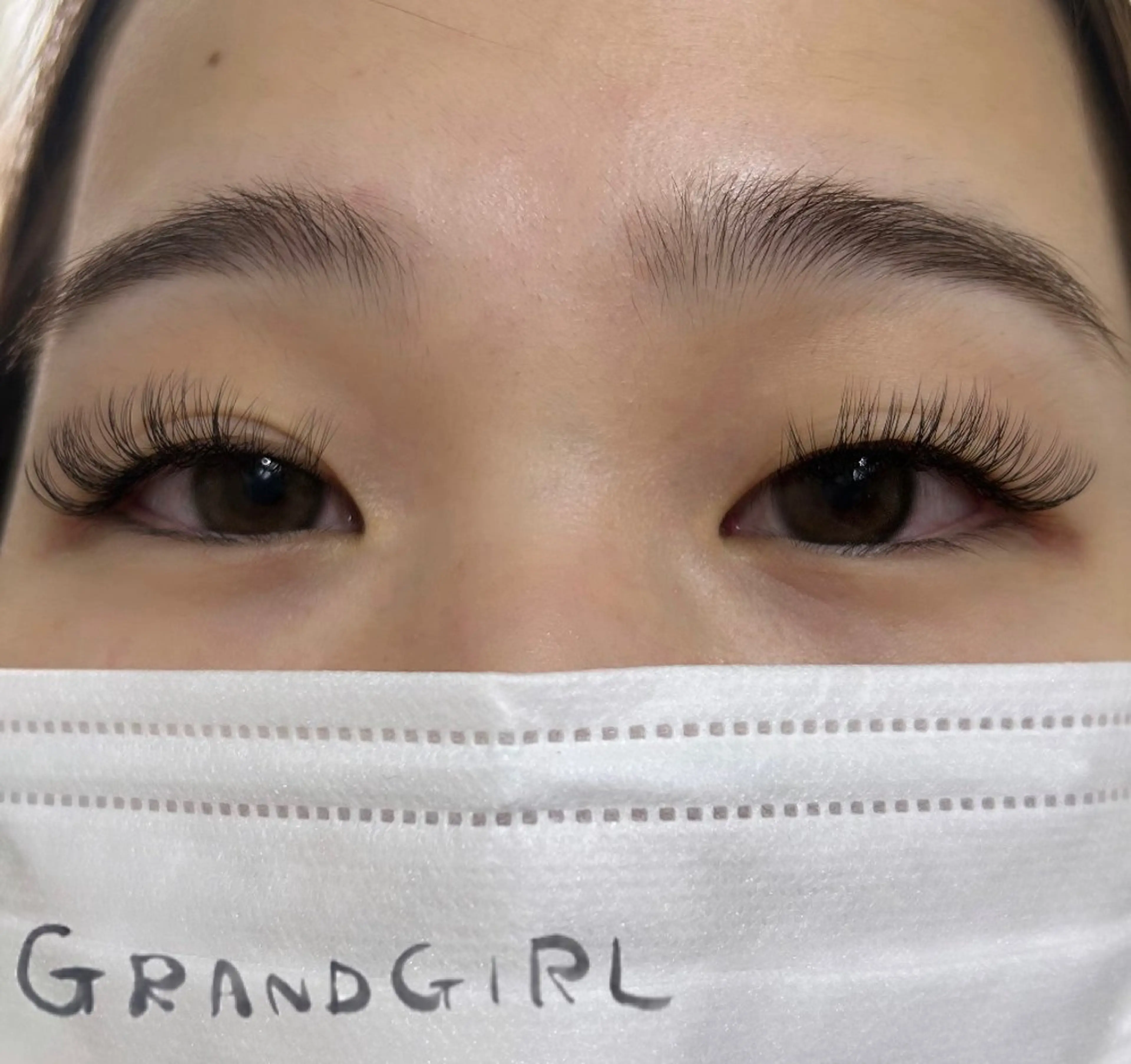 マツエク・マツパ マツエク GRANDGIRL所属・ヨシダ セリナのマツエク・マツパデザイン