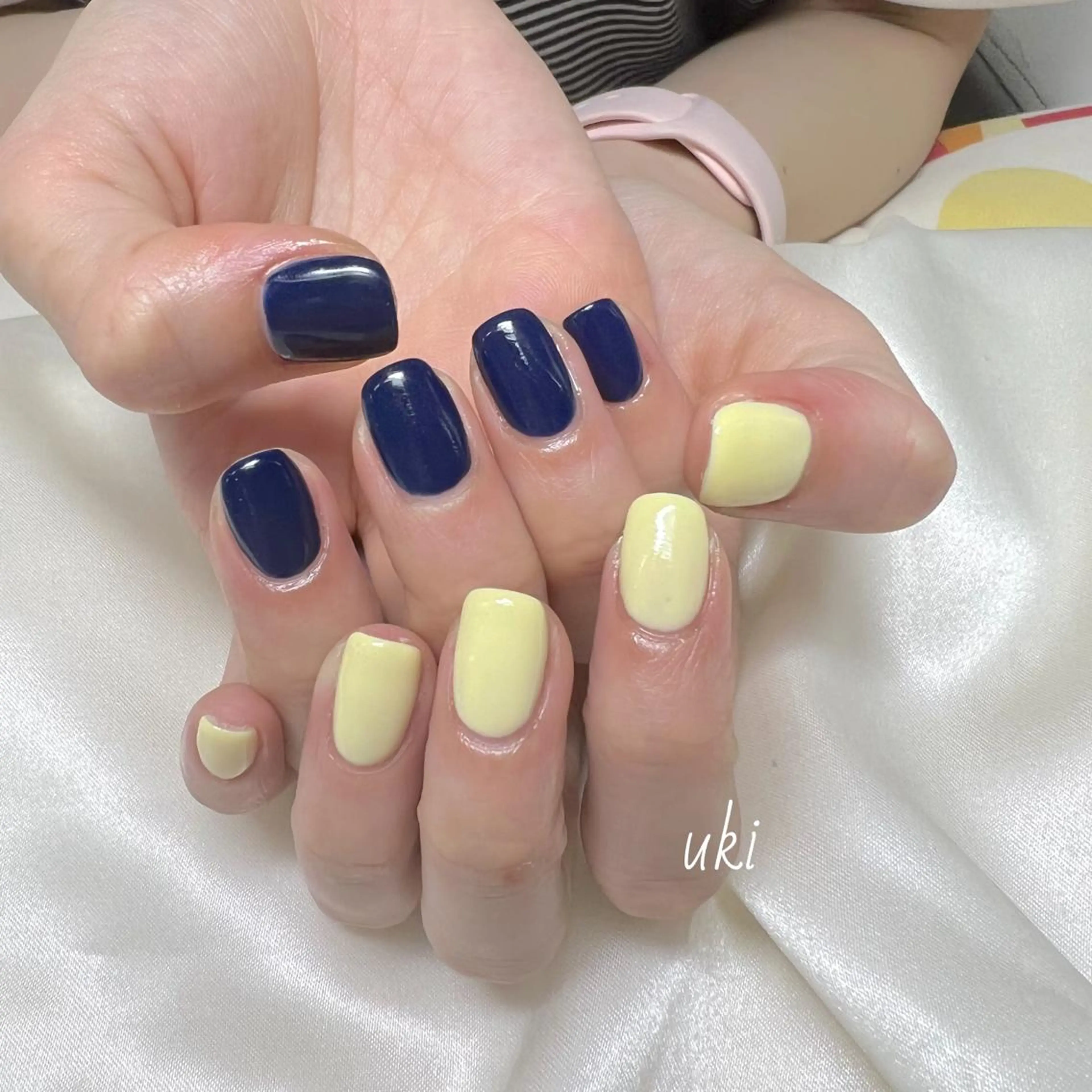 ネイル ワンカラーネイル シンプルネイル ハンドネイル Ameri nail /UKIのネイルデザイン
