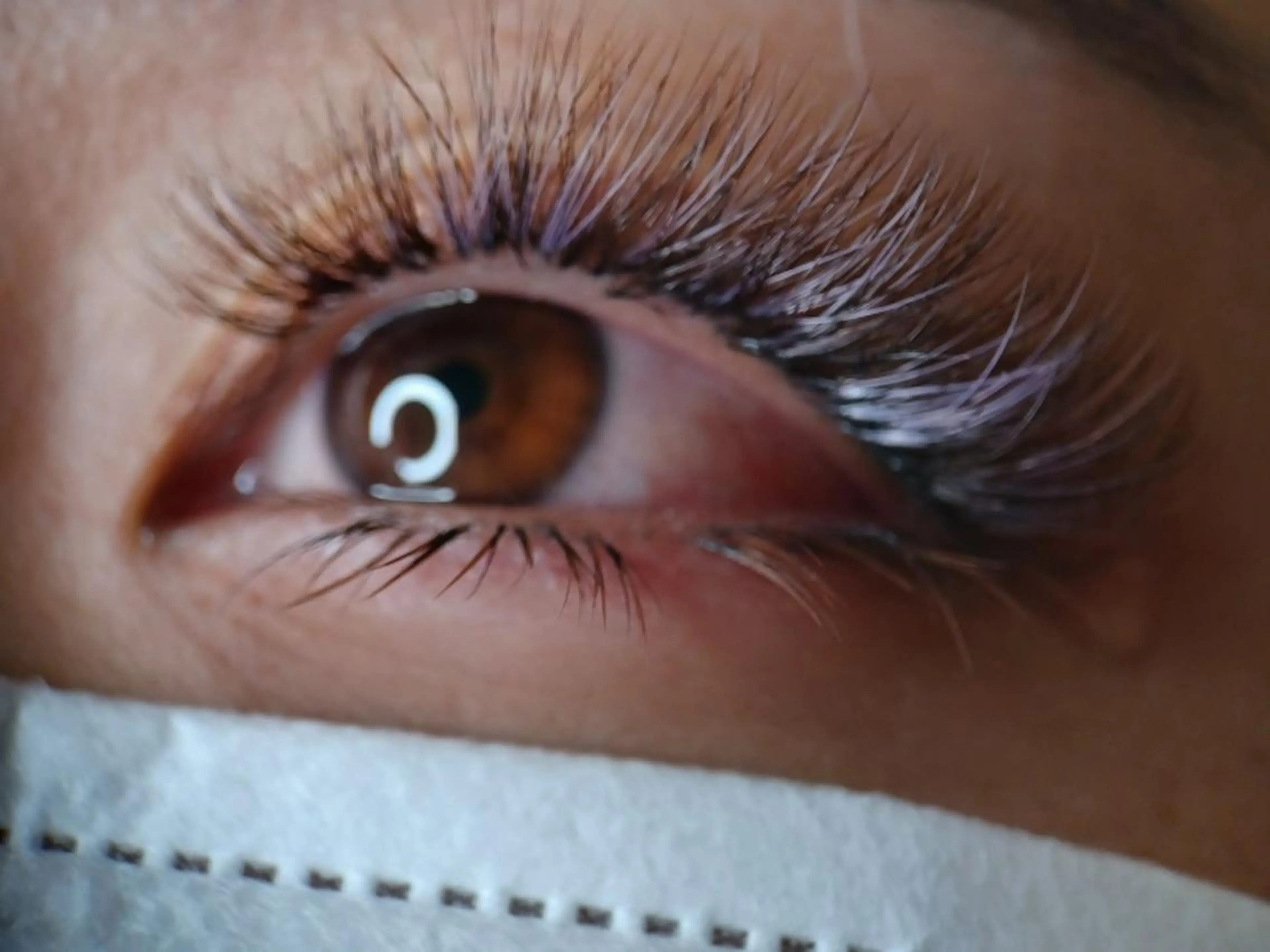 マツエク・マツパ Cカール カラーマツエク 下まつげエクステ 岡崎 良美のマツエク・マツパデザイン