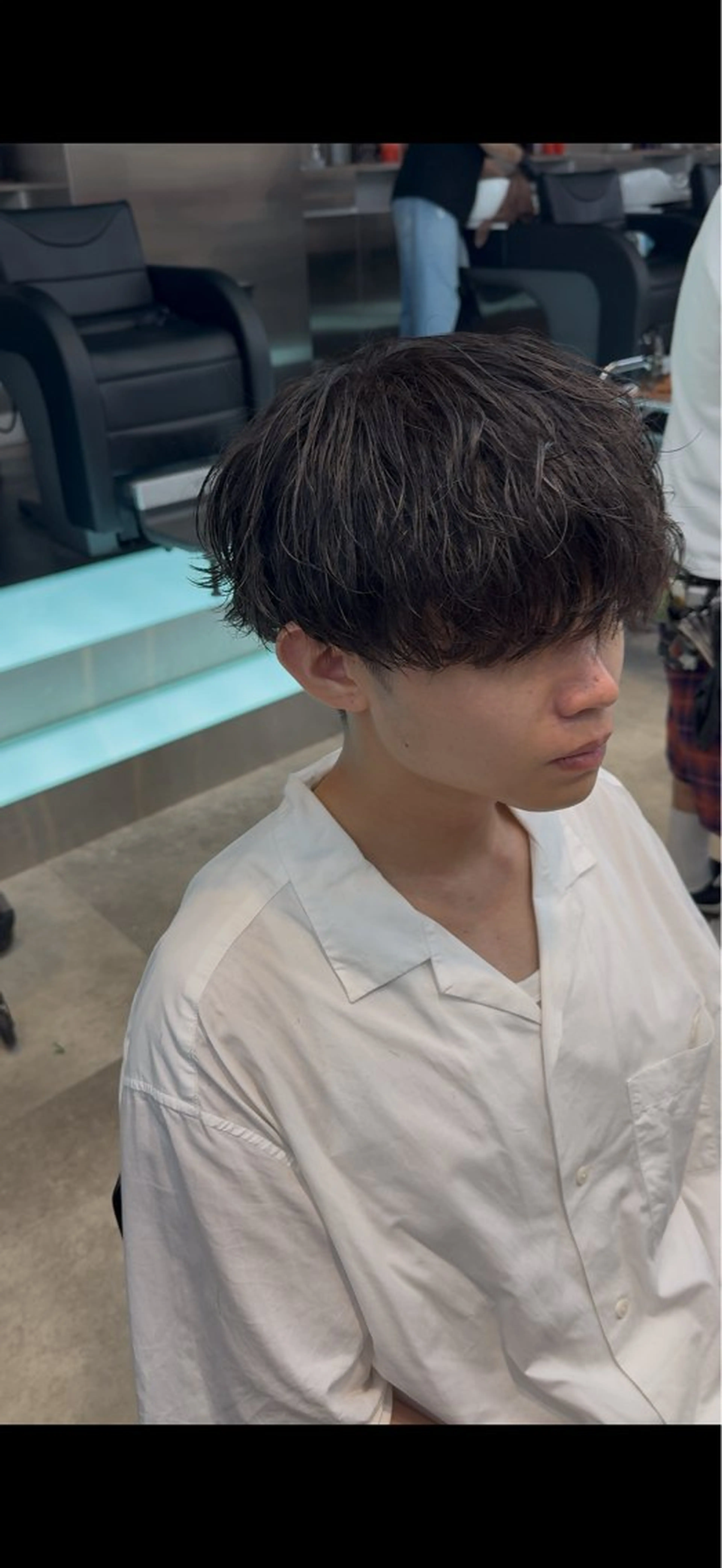 パーマ メンズ 当日予約⭕️ fifth渋谷太田のヘアスタイル