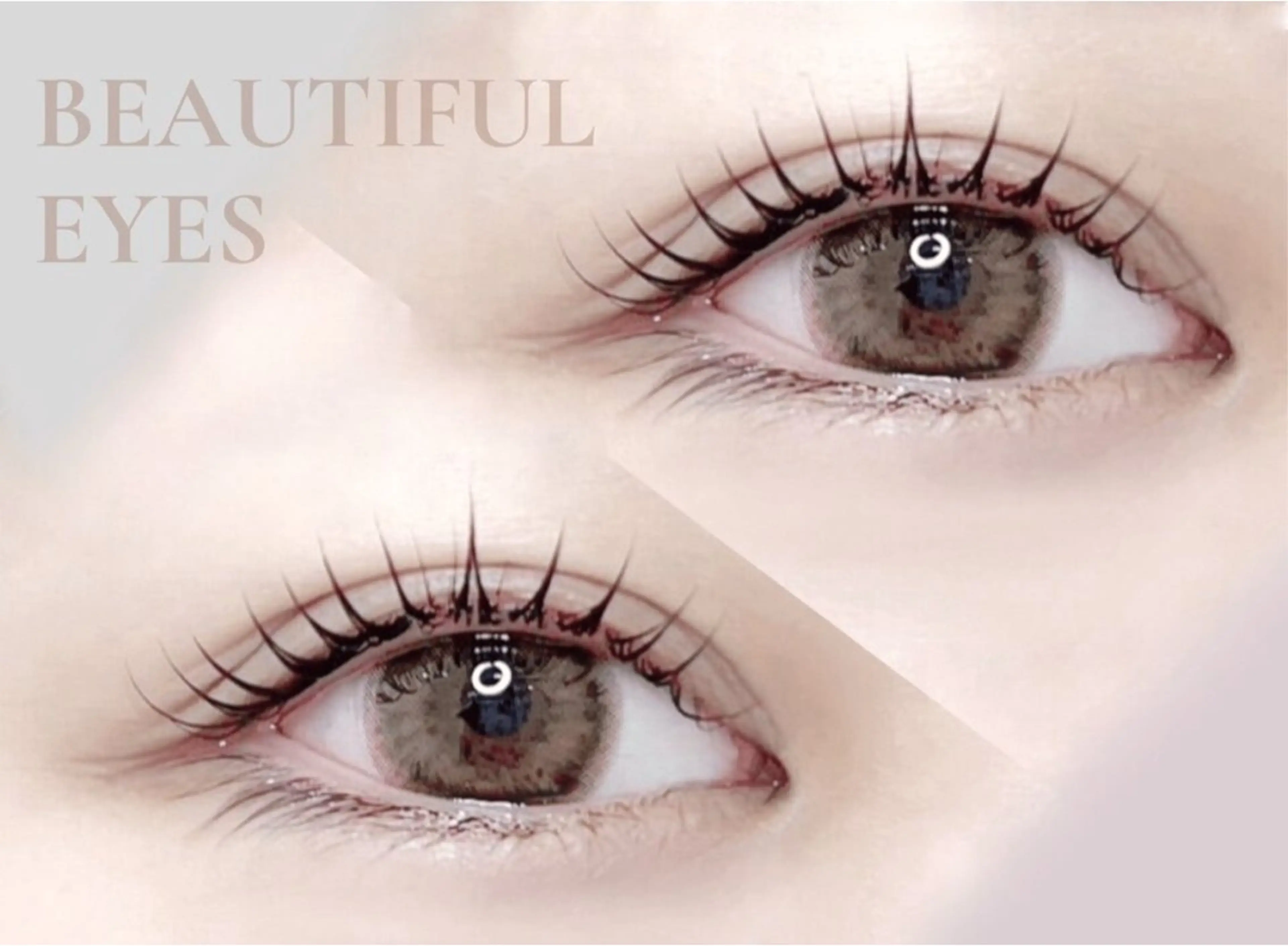 マツエク・マツパ 束感まつ毛/ 韓国風♥︎YUIのマツエク・マツパデザイン