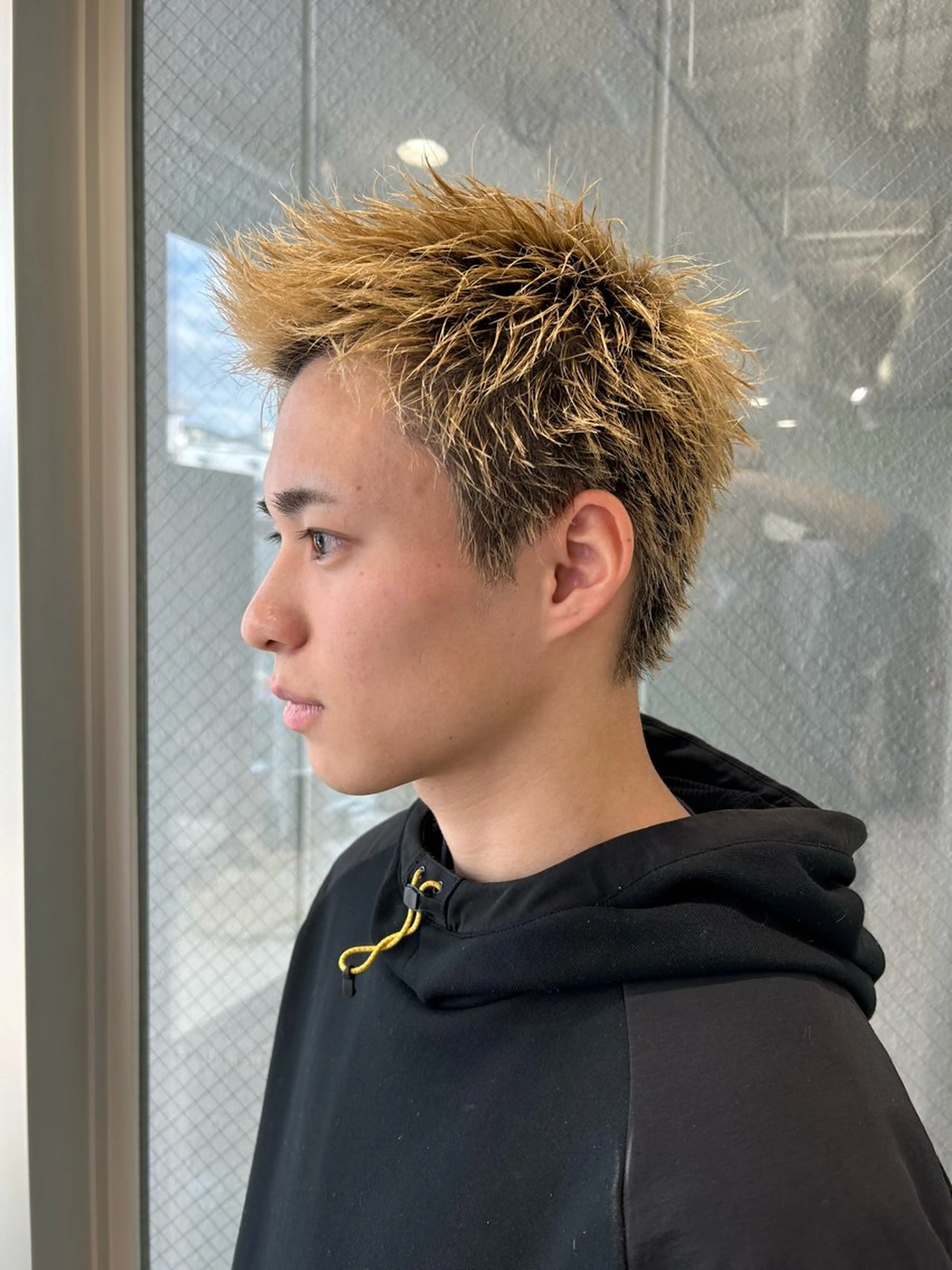 ショート カラー メンズ メンズ特化❤️‍🔥 パーマ職人江口佳乃のヘアスタイル