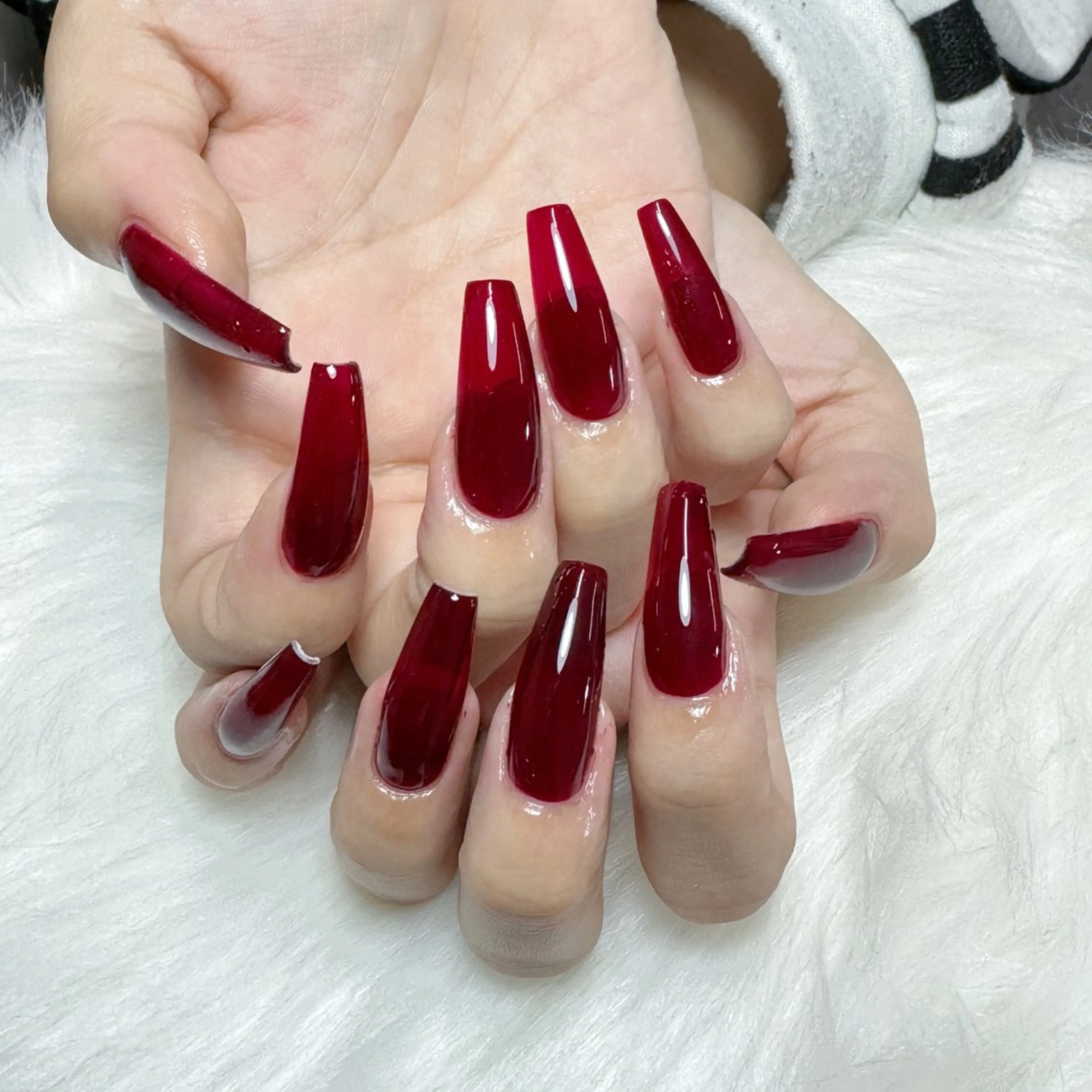 ネイル ハンドネイル 🎀nana🫧 ワンホンネイル🎀のネイルデザイン