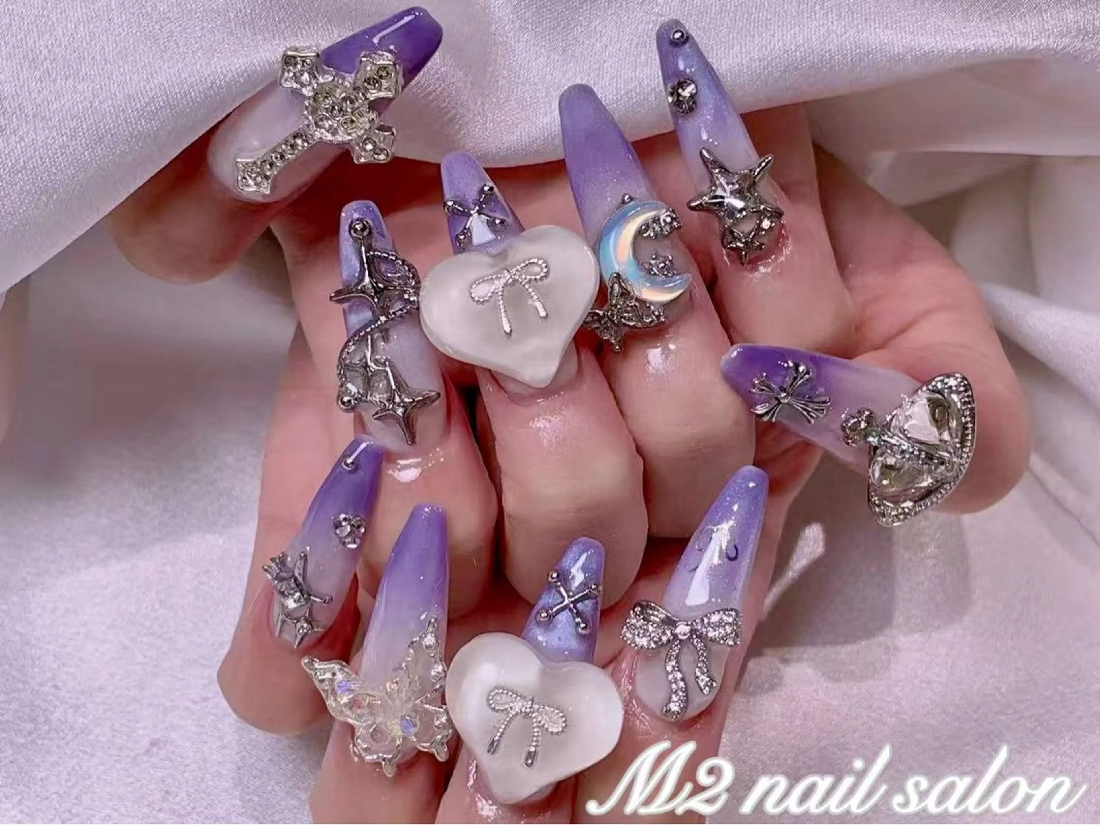 ネイル ハンドネイル エムズ エムズのマツエク・マツパデザイン