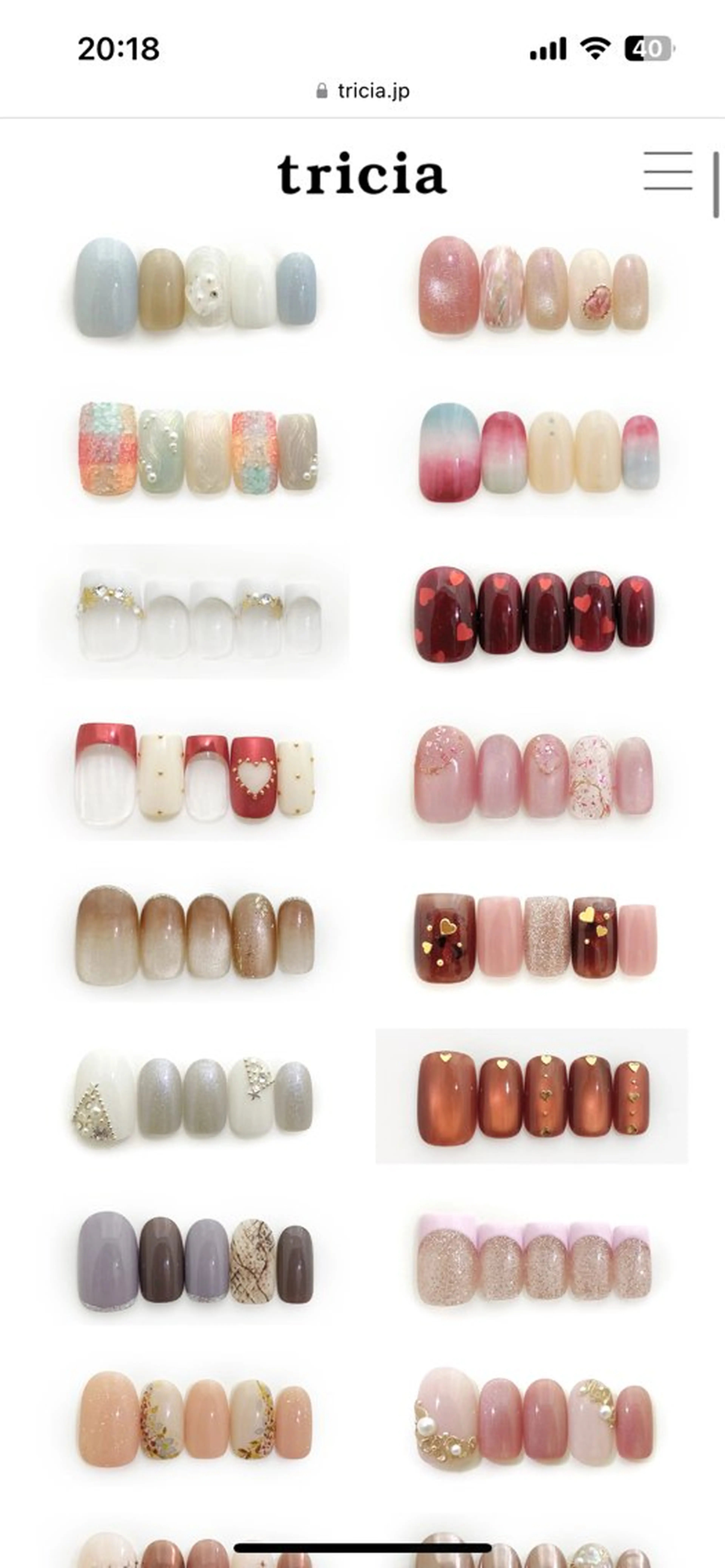 【練習モデル】 12:15​〜​(12:00選択)オフ有無問わず-自爪長さ3㍉程ある方🚨当店のデザインから自由に選択可能◎の写真