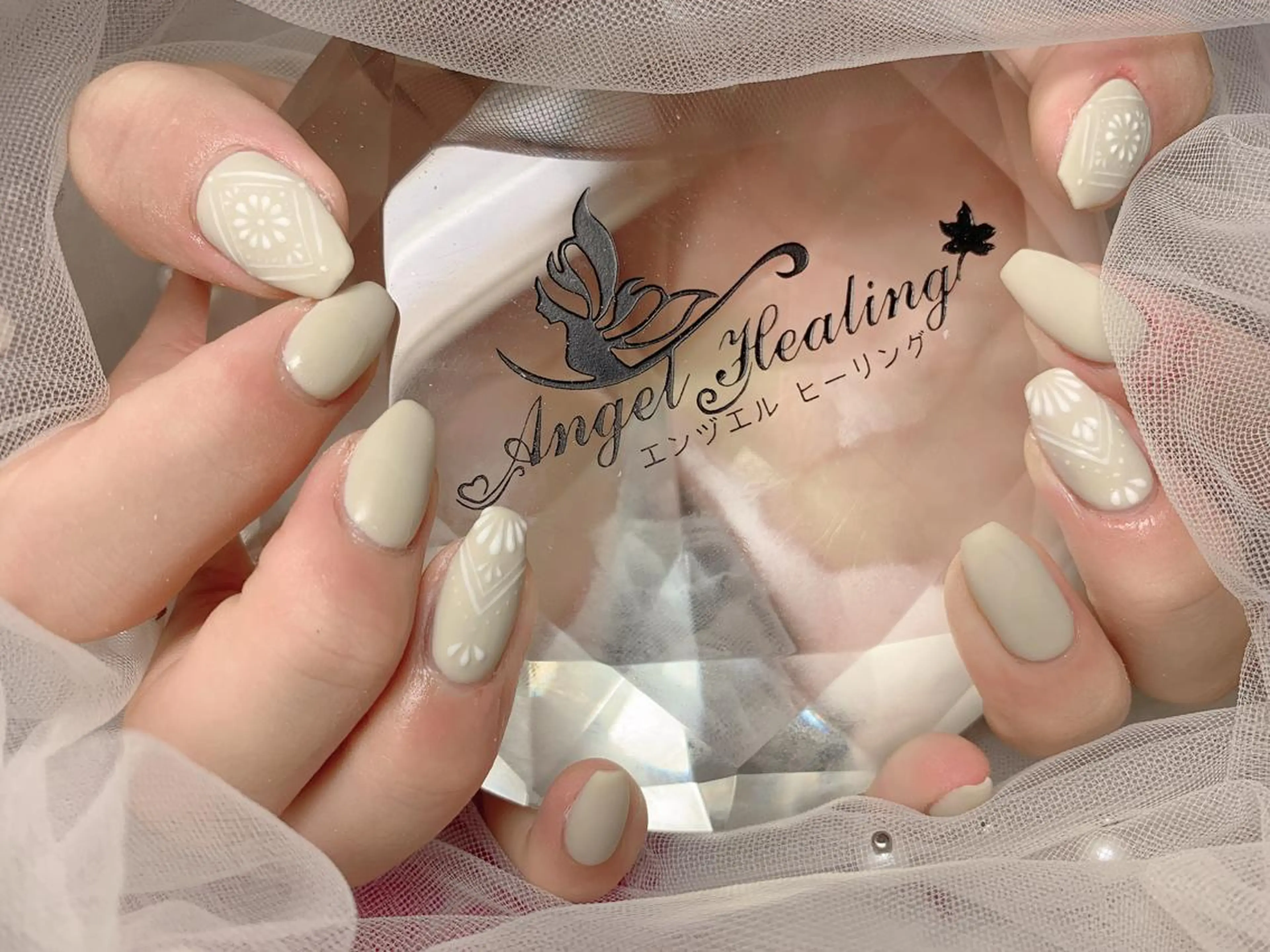 ネイル マットネイル エンジェル ヒーリング 矢場町店のネイルデザイン