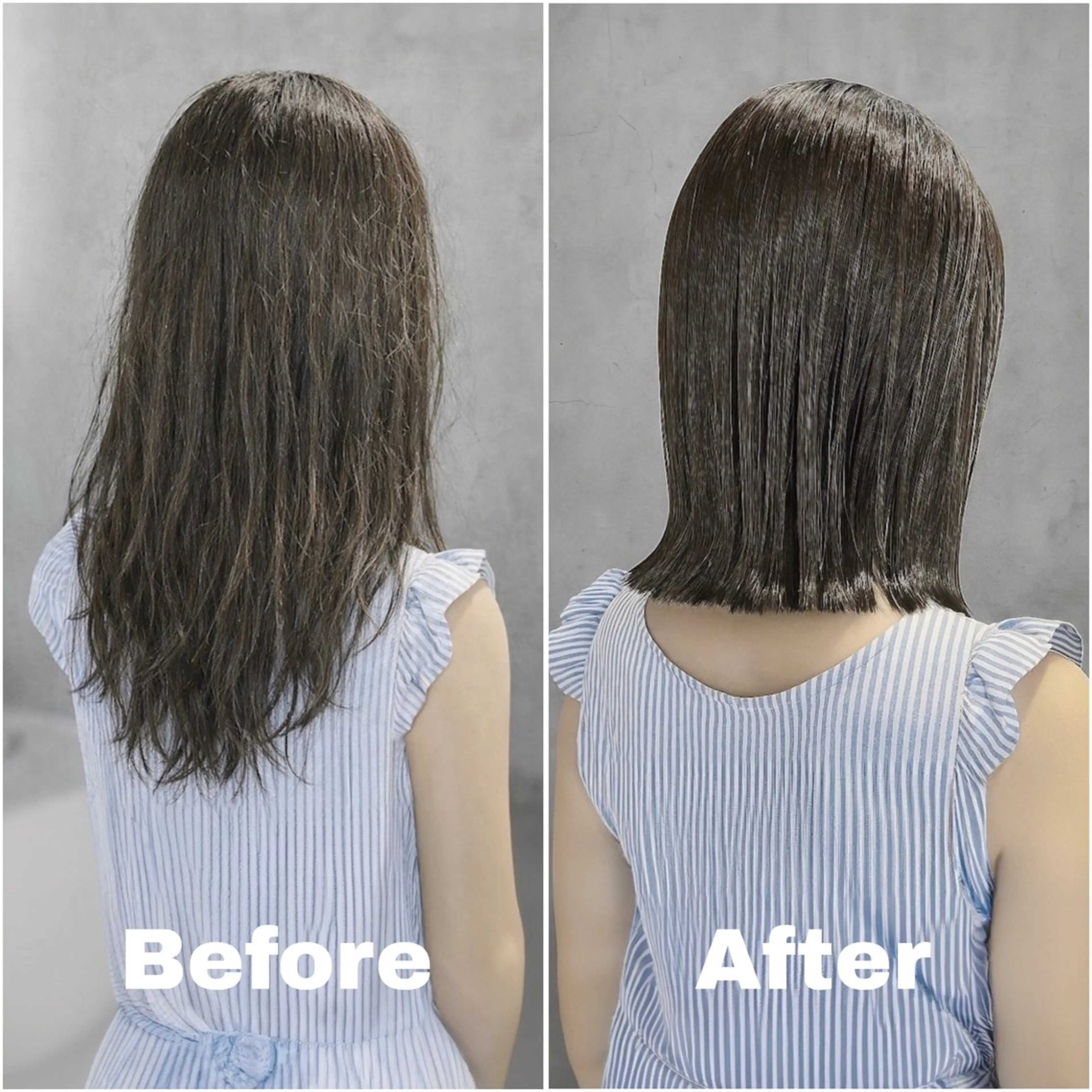 ショート カラー カット ヘアカラー トリートメント 🫧 清水優 /広がらないボブ🫧のヘアスタイル