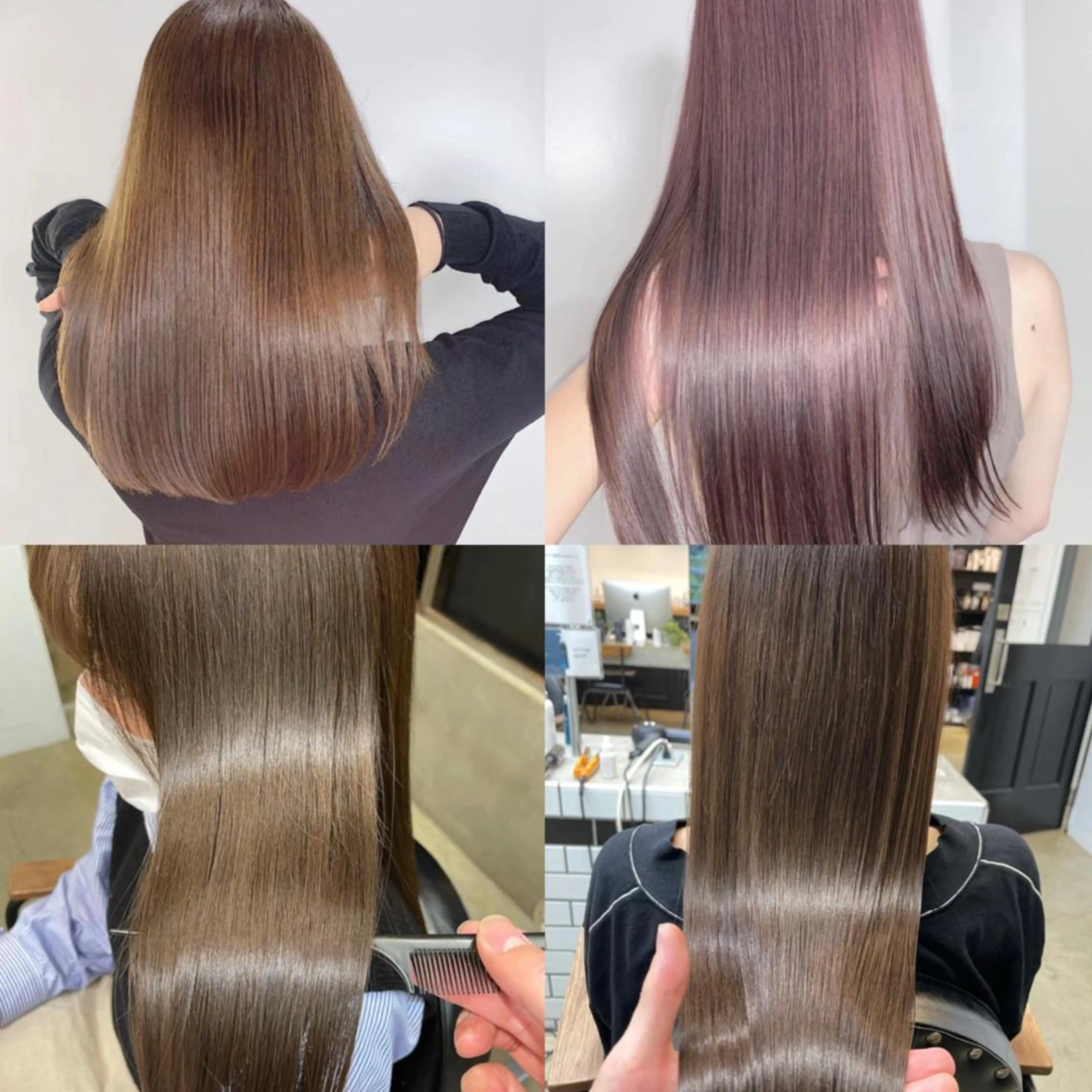 🔶minimo限定価格🔶ワンカラー🌈＋8Stepトリートメント💊#ベージュ#ミルクティーの写真