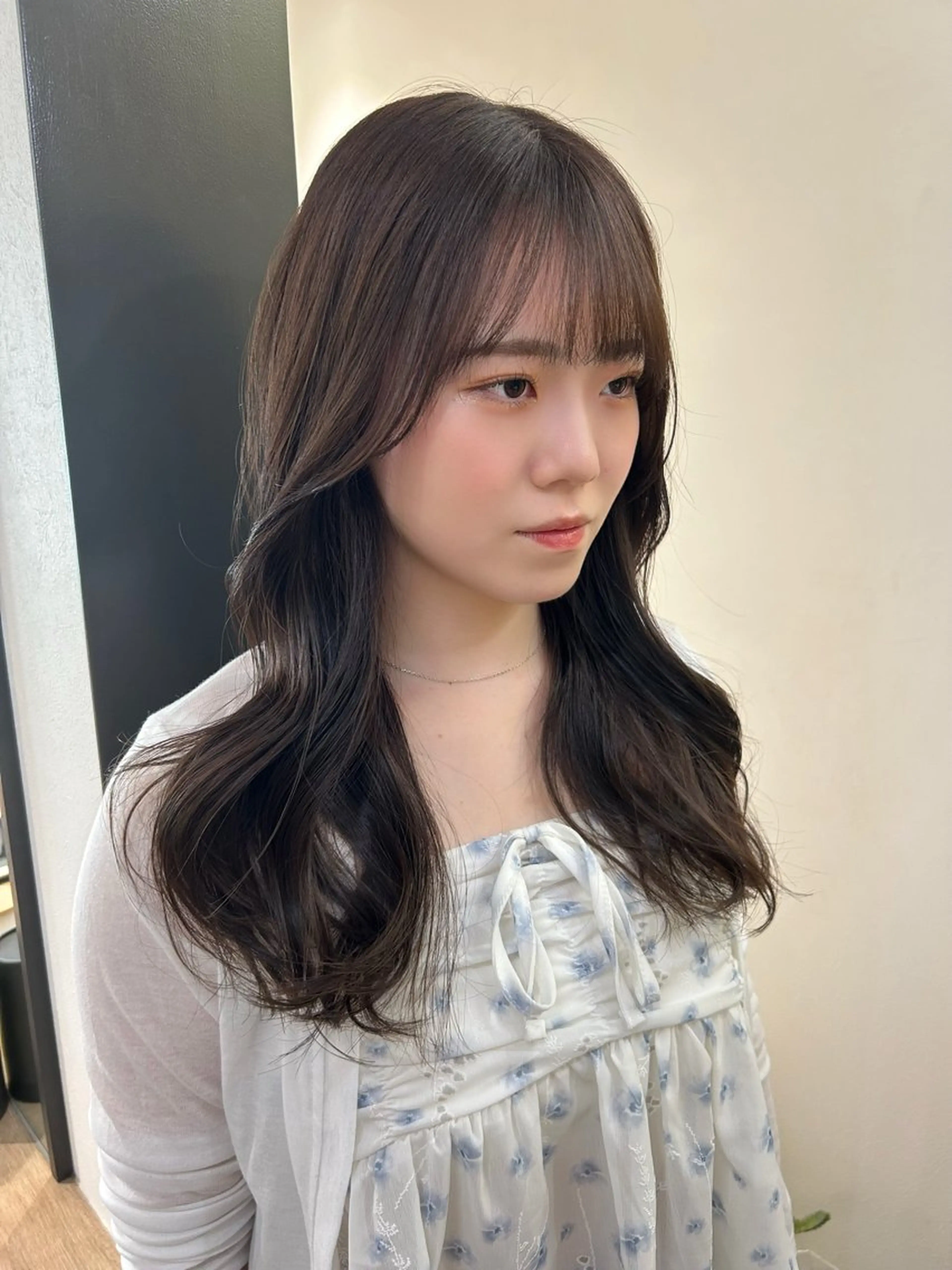 ロング カラー ベージュカラー ブラウンカラー ブラウンベージュ カット ヘアカラー トリートメント hub hair レイヤー/透明感のヘアスタイル