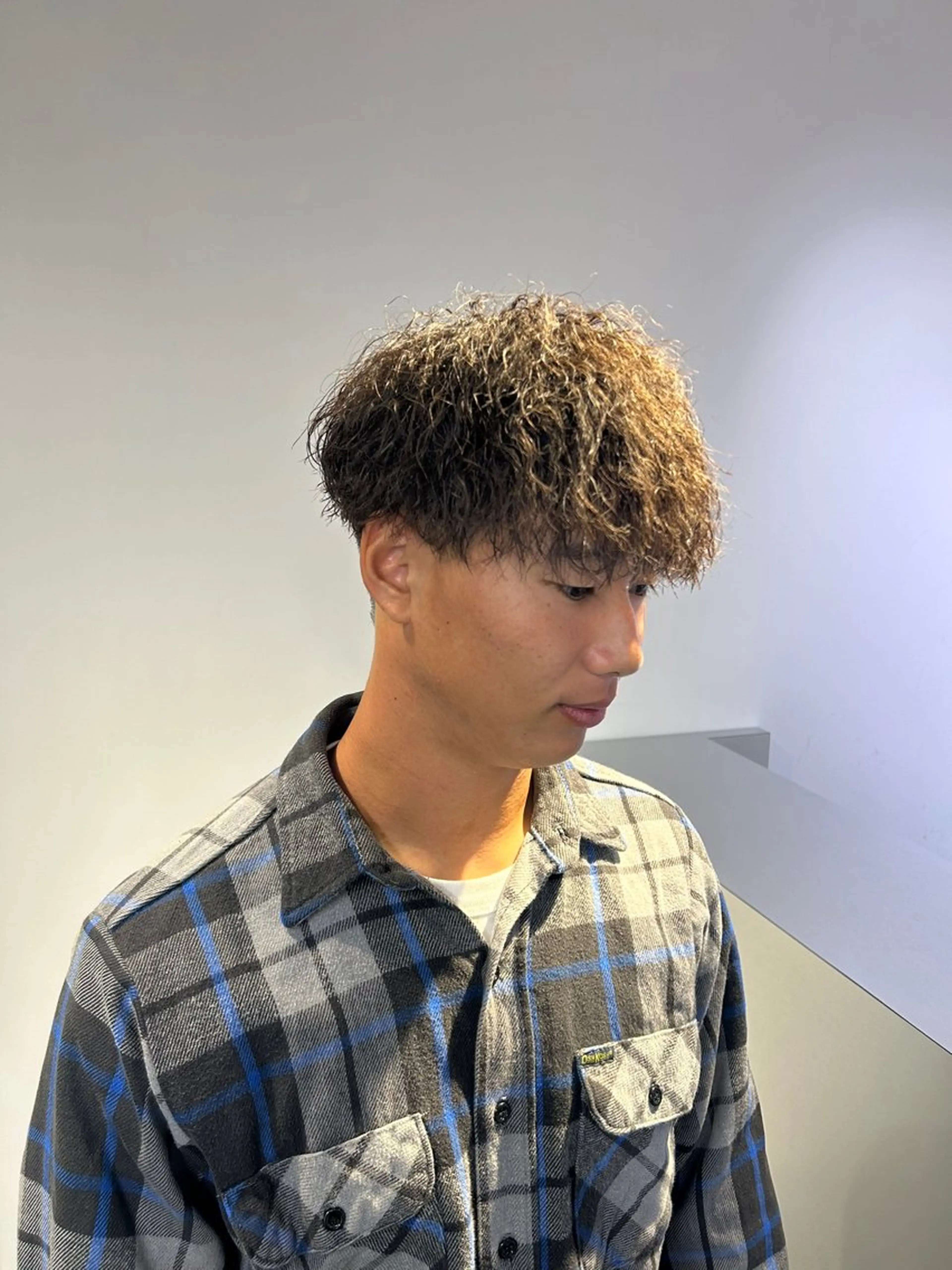 パーマ メンズ メンズパーマ ツイストスパイラルパーマ スパイラルパーマ stimulus所属・stimulus/ HAYATOのヘアスタイル