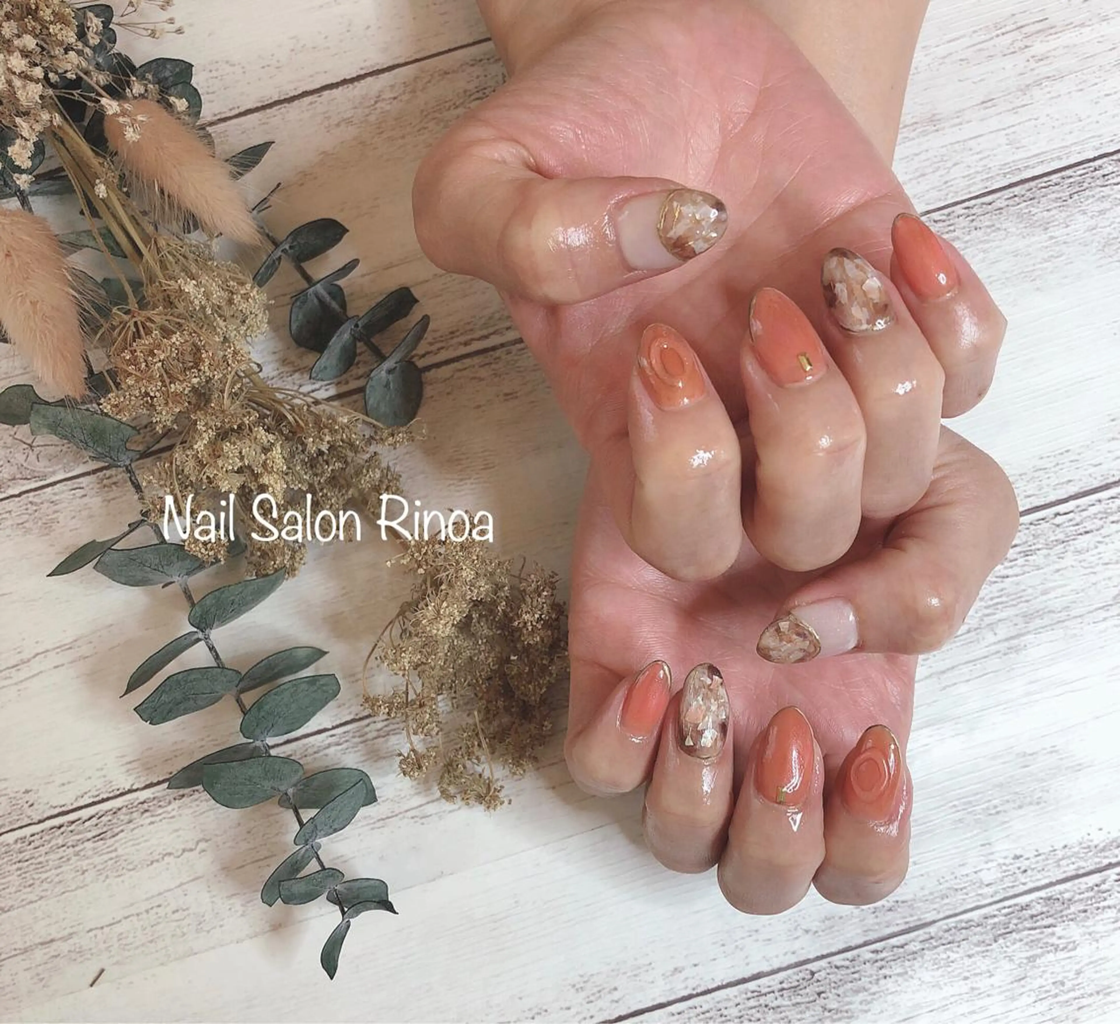 ネイル Nail Salon Rinoaのネイルデザイン
