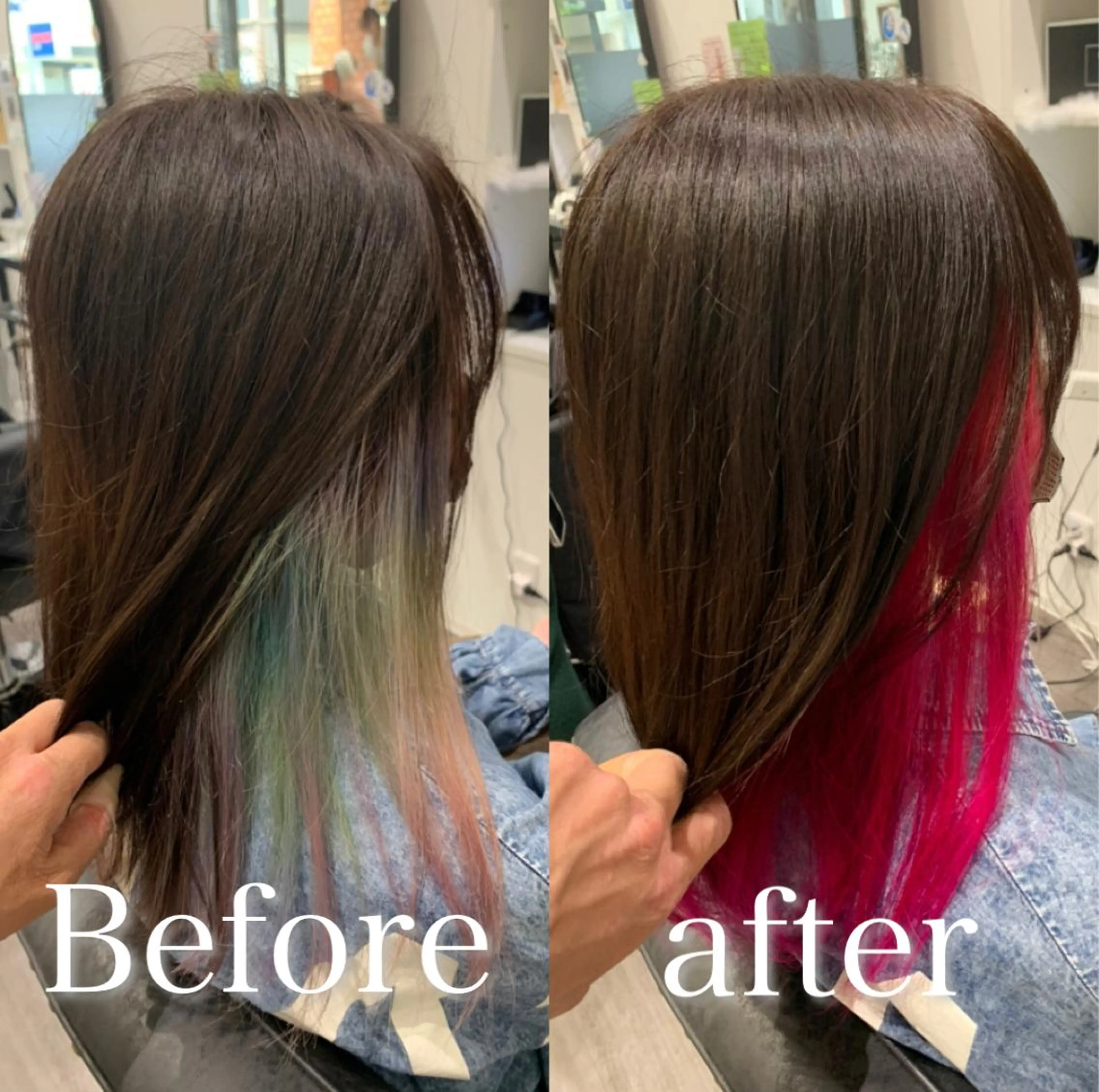 セミロング 【酸性ストレート】 宮下和明のヘアスタイル