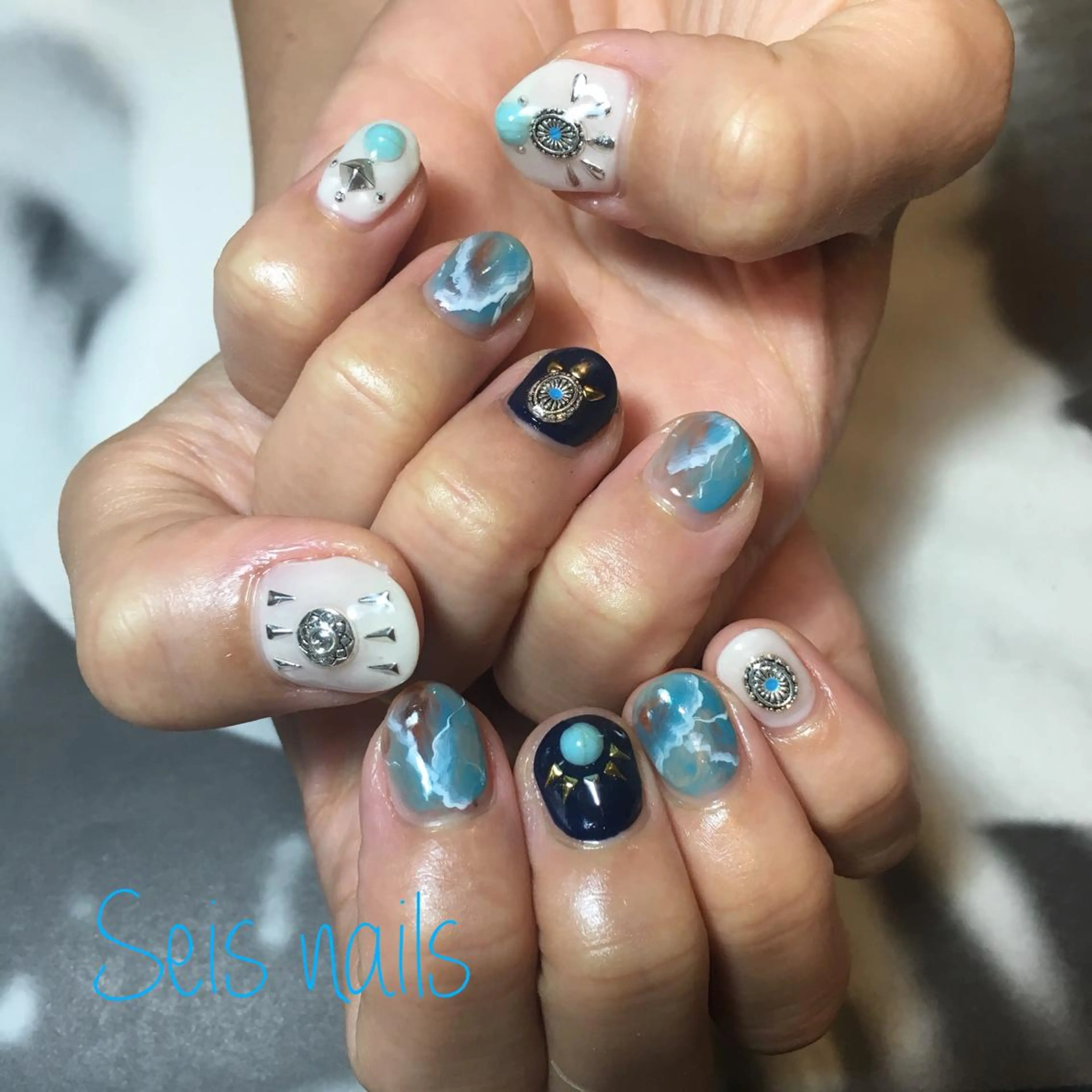 ネイル ハンドネイル Seis Shihoのネイルデザイン