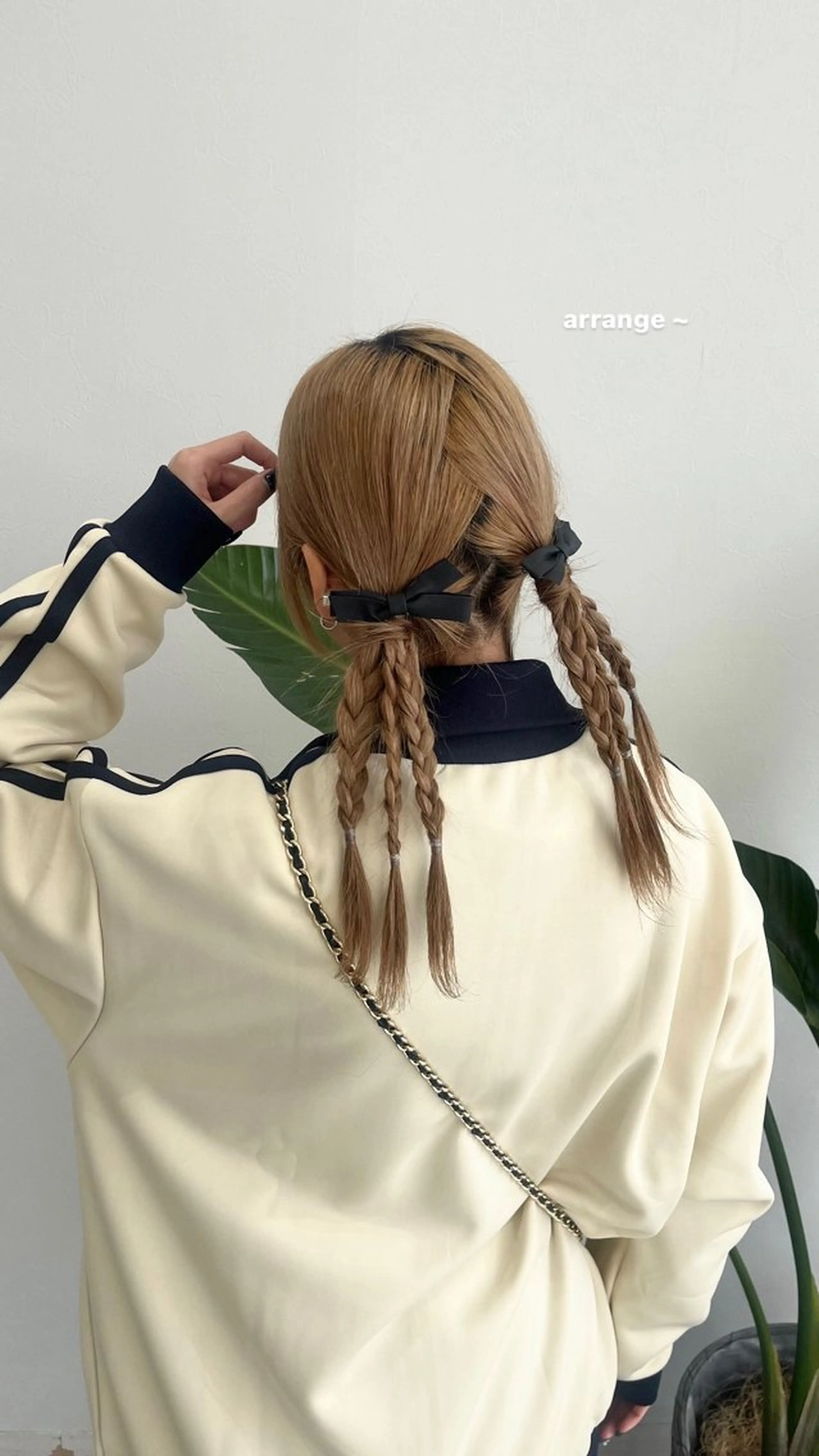 カラー ヘアアレンジ 服部 沙弥佳のヘアスタイル