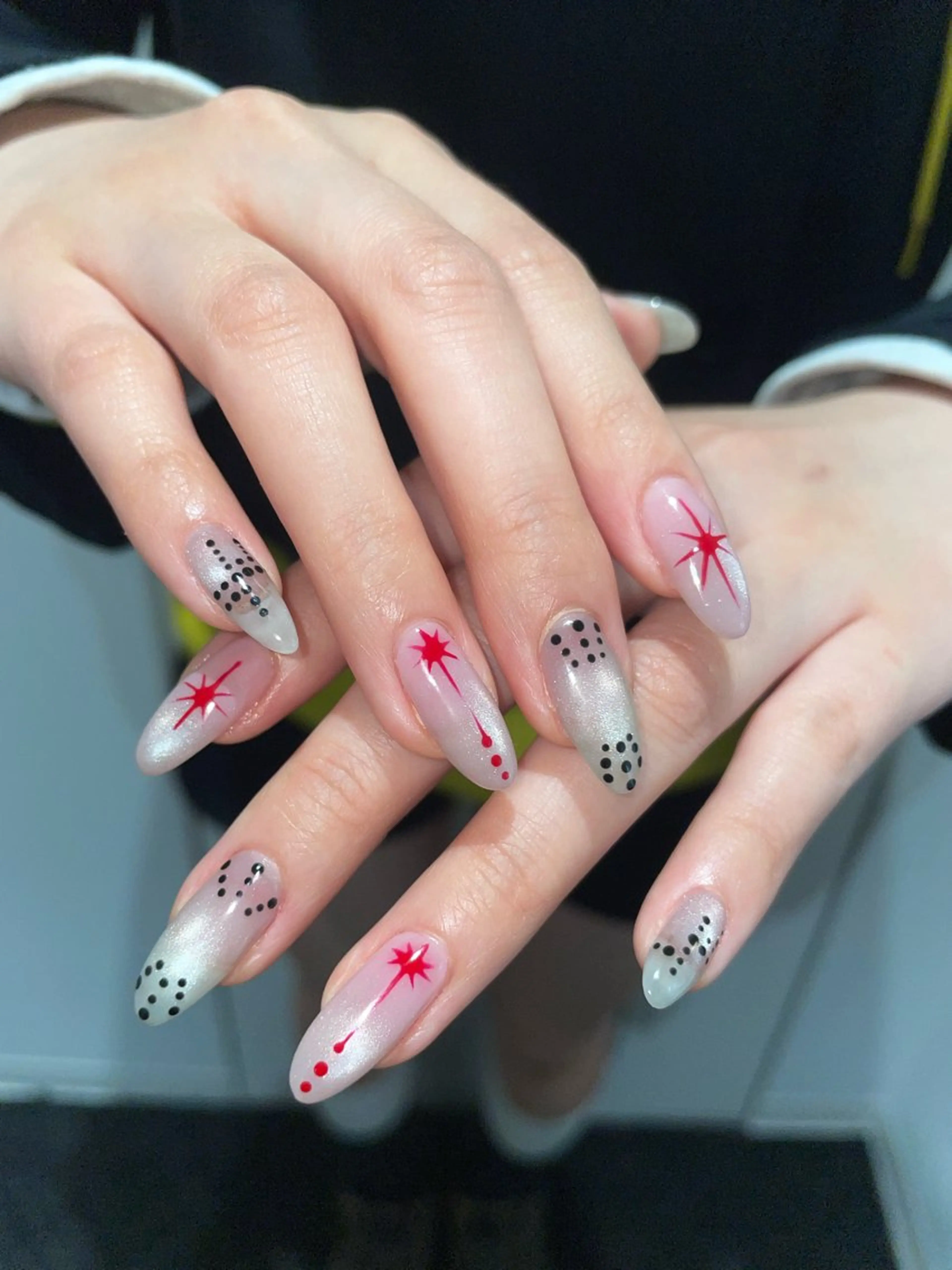 ネイル ハンドネイル GO TODAY 吉祥寺Glint所属・うの 韓国ﾈｲﾙ໒꒱⋆⭒˚のネイルデザイン