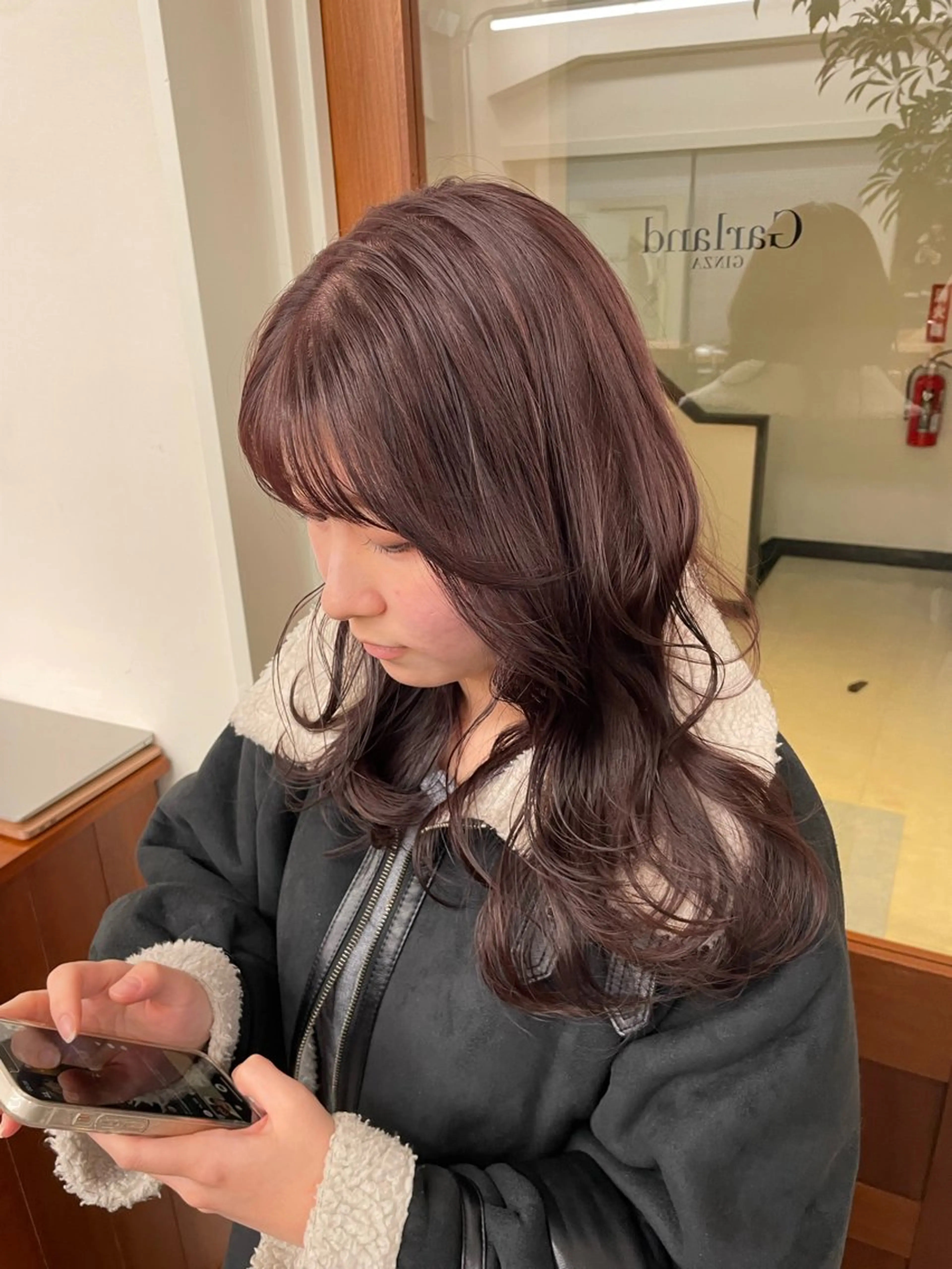 ミディアム レイヤー/顔周り/ 透明感/ののか💞のヘアスタイル