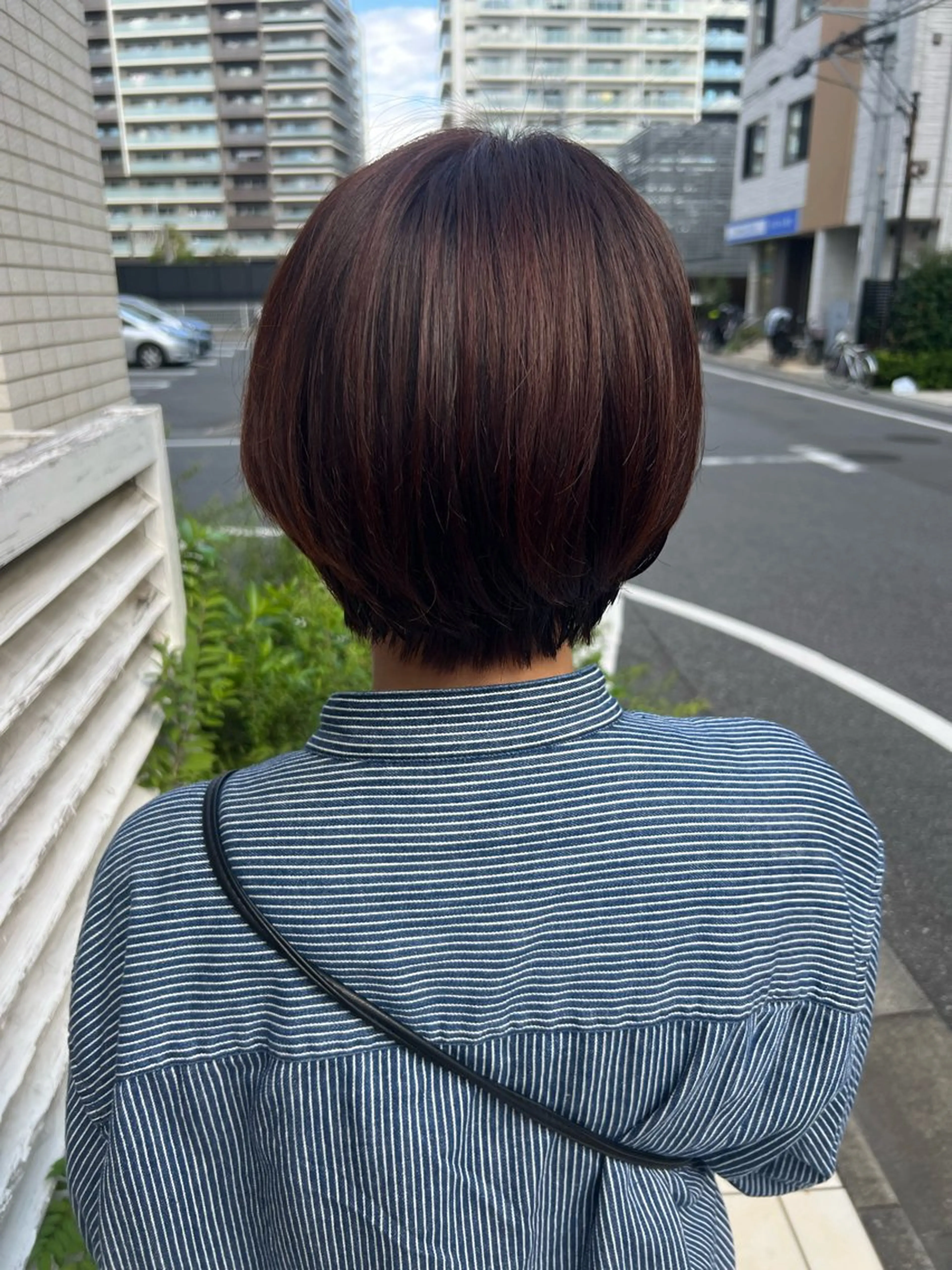 ショート カラー 石原 姫菜のヘアスタイル