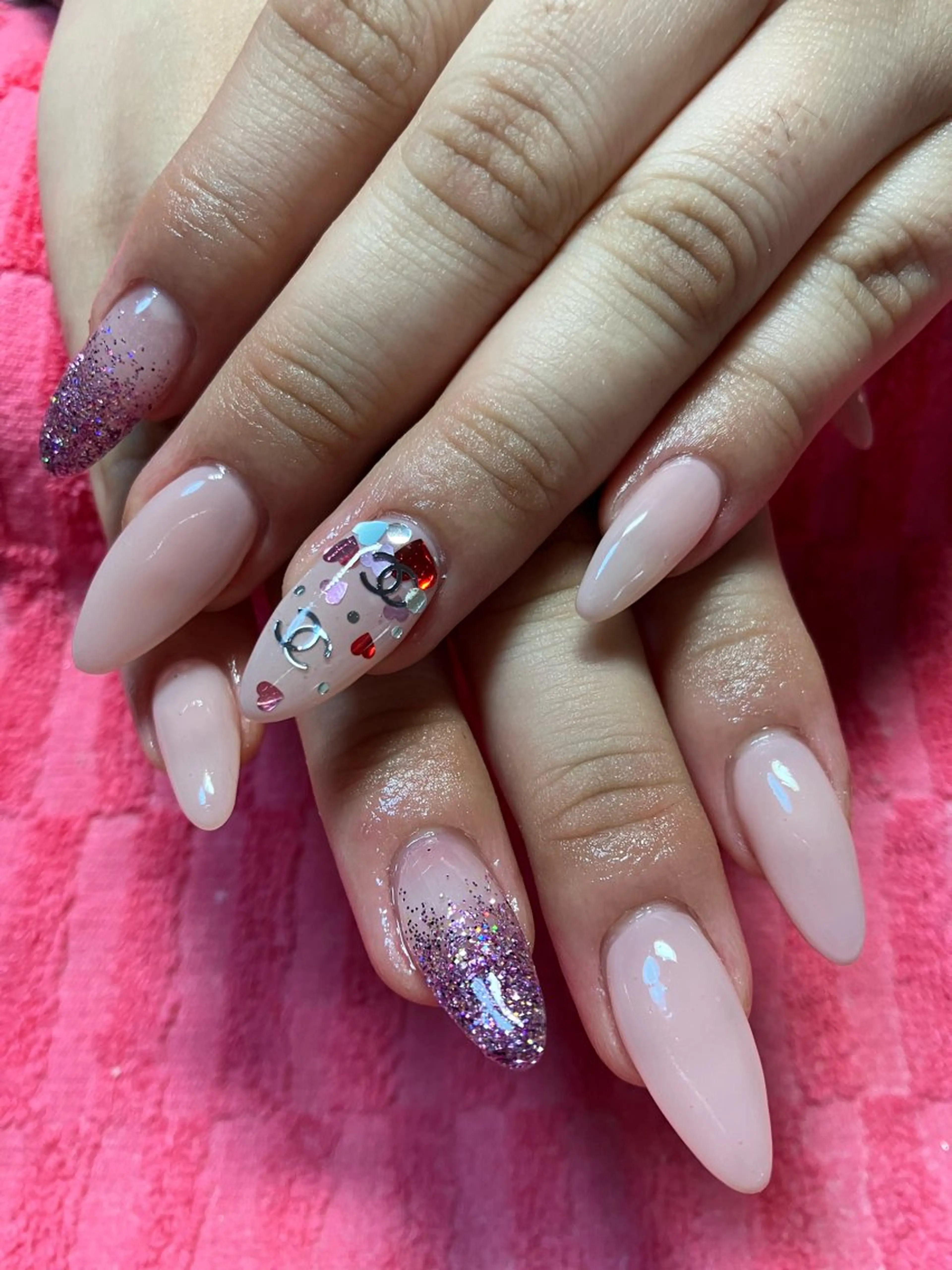 ネイル rukianail 新里のネイルデザイン