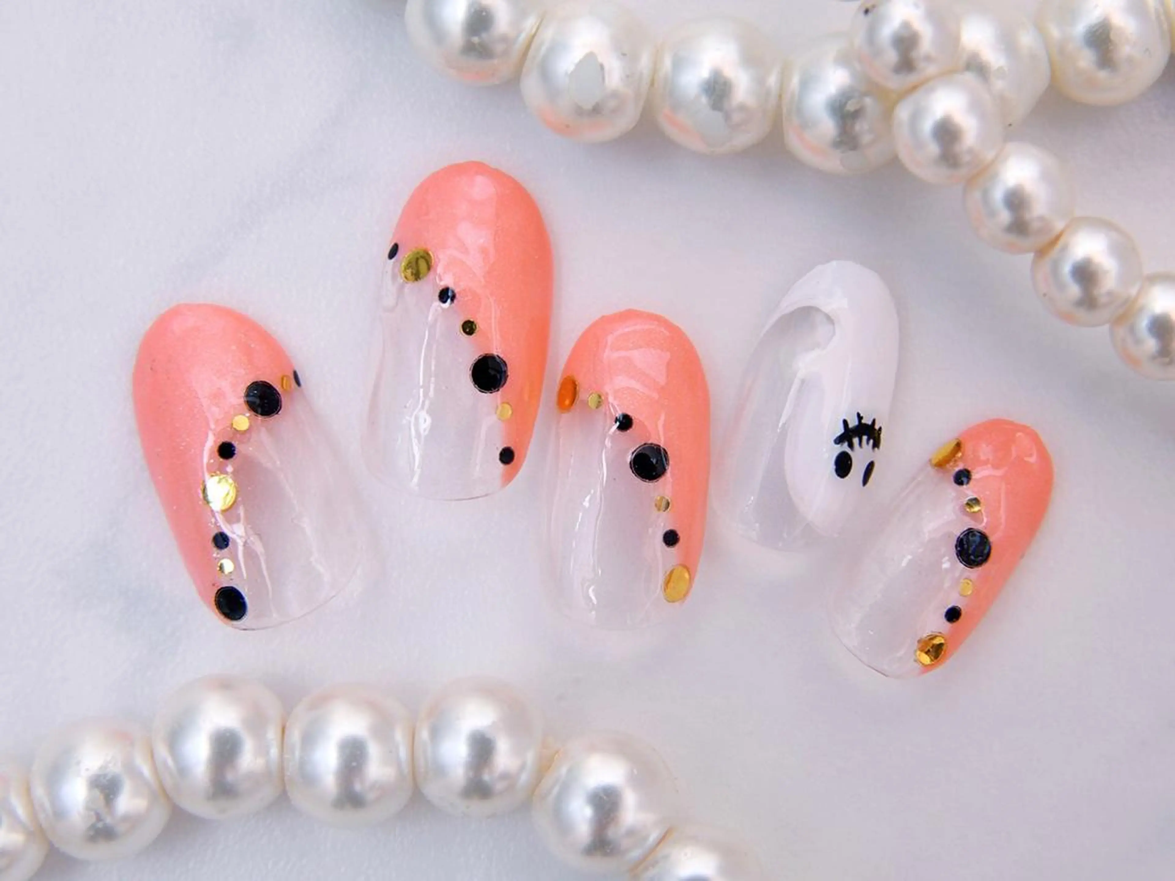 ネイル 桜ネイル 長さ出し フットネイル スカルプネイル 💗🪽Tiary Nail🪽💗のネイルデザイン