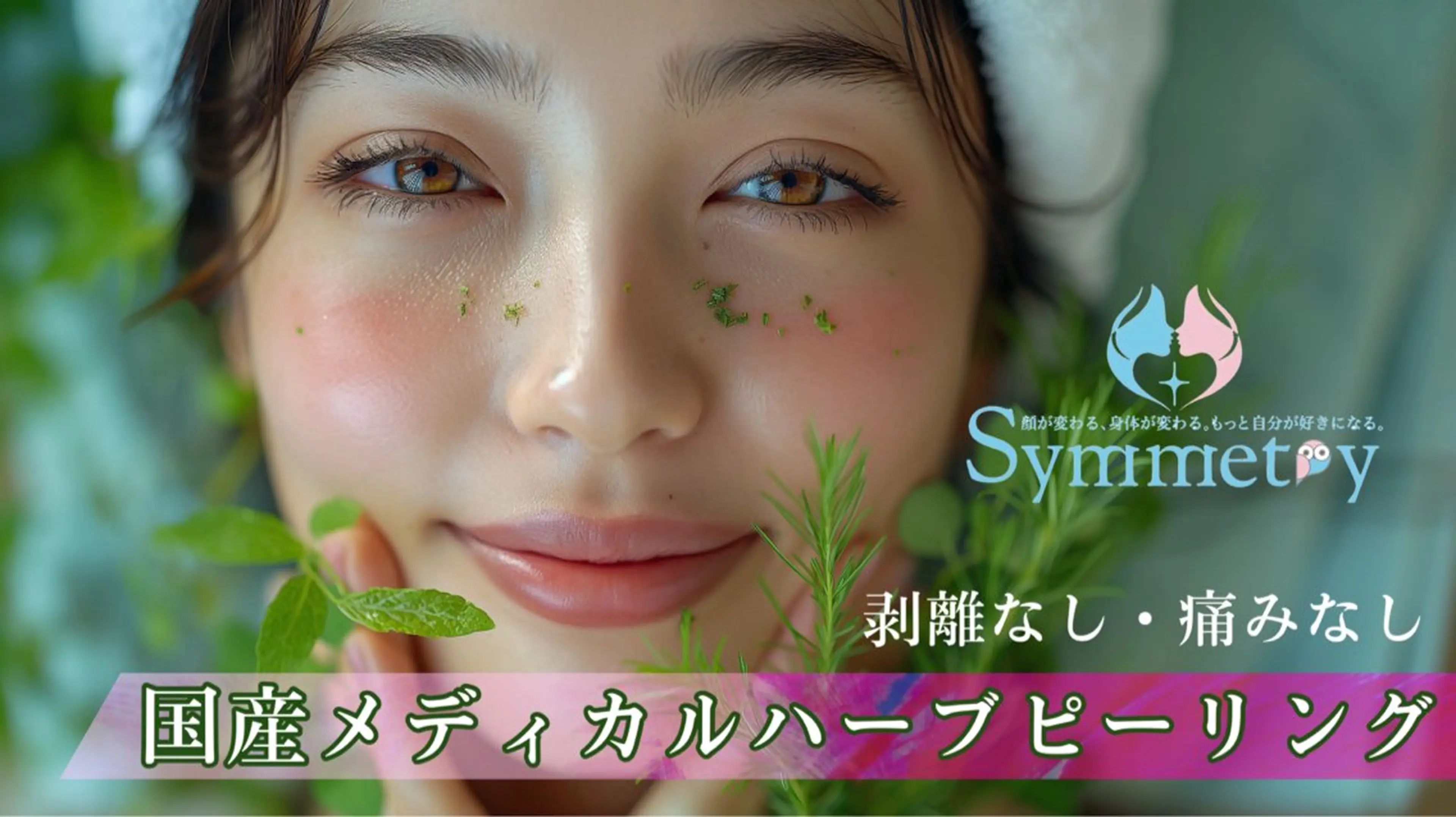 最高品質札幌最安値🪴🍃《厳選ハーブで肌質改善!プルプル♪ツルツル》剥離なし国産ハーブピーリングの写真