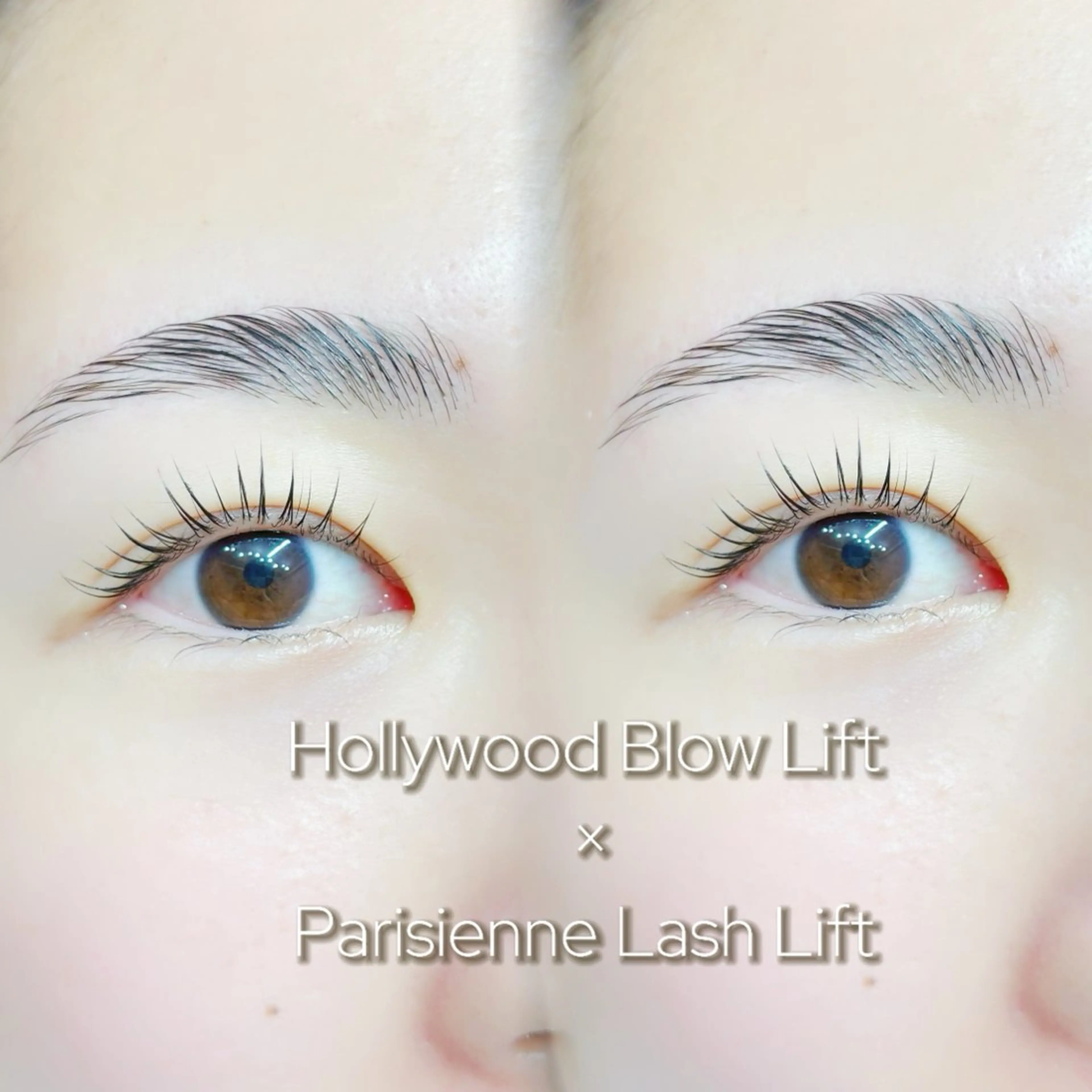 【垢抜けSET🛁*。】ハリウッドブロウリフト＋まつげパーマorパリジェンヌ🗽🫧の写真