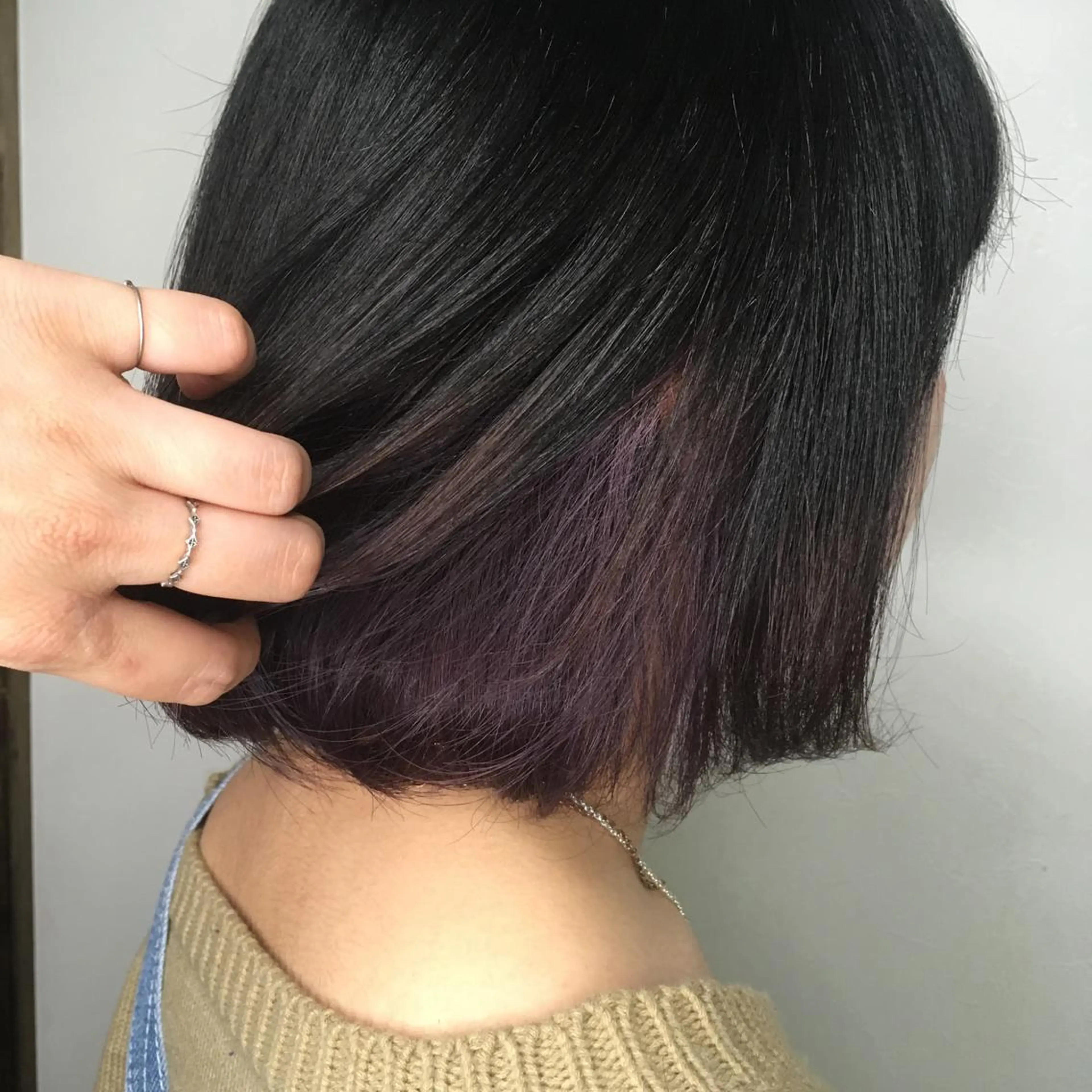 ショート カラー 福島 純子のヘアスタイル