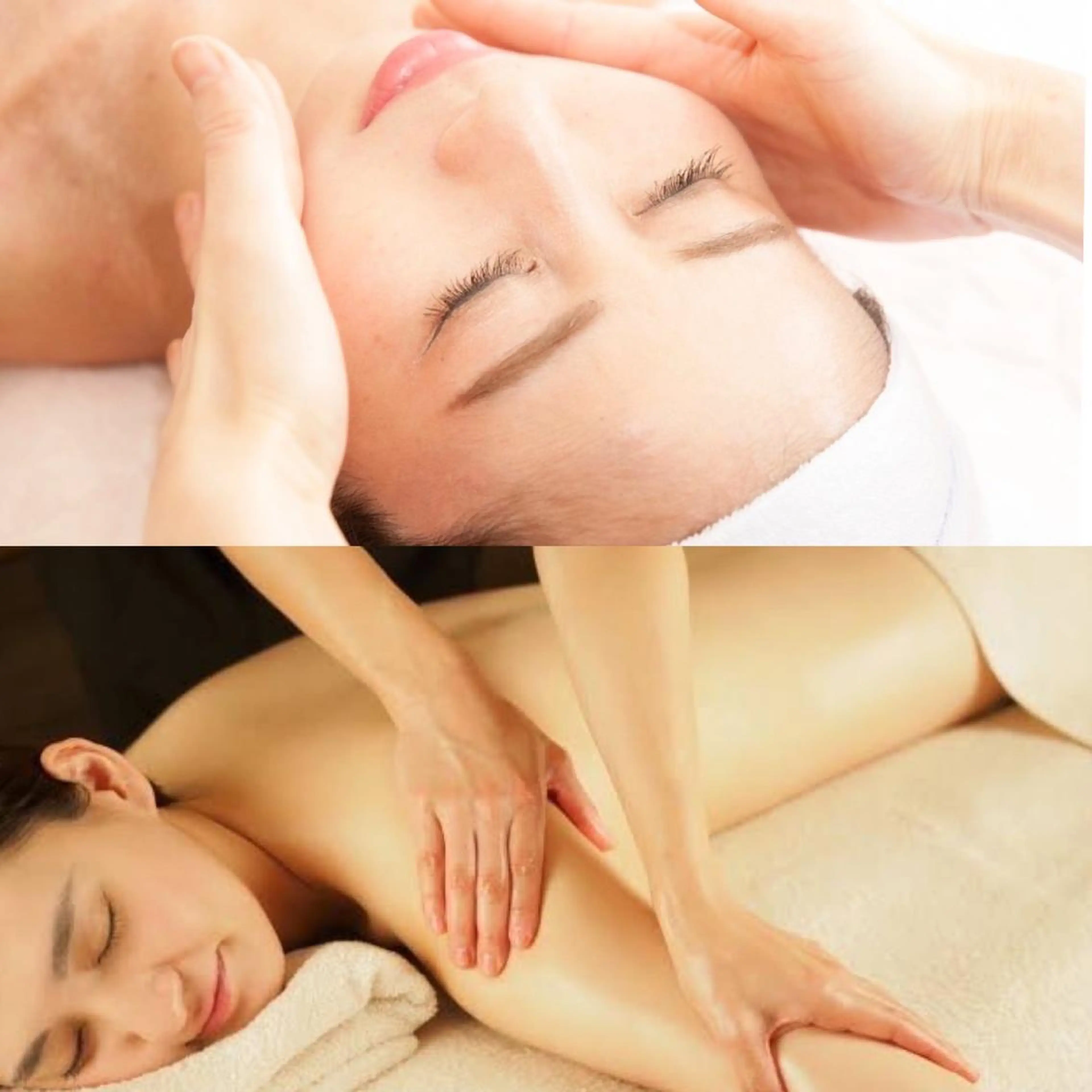 【ボディ&フェイシャルマッサージコース】120分　13,200円→特別価格9,900の写真