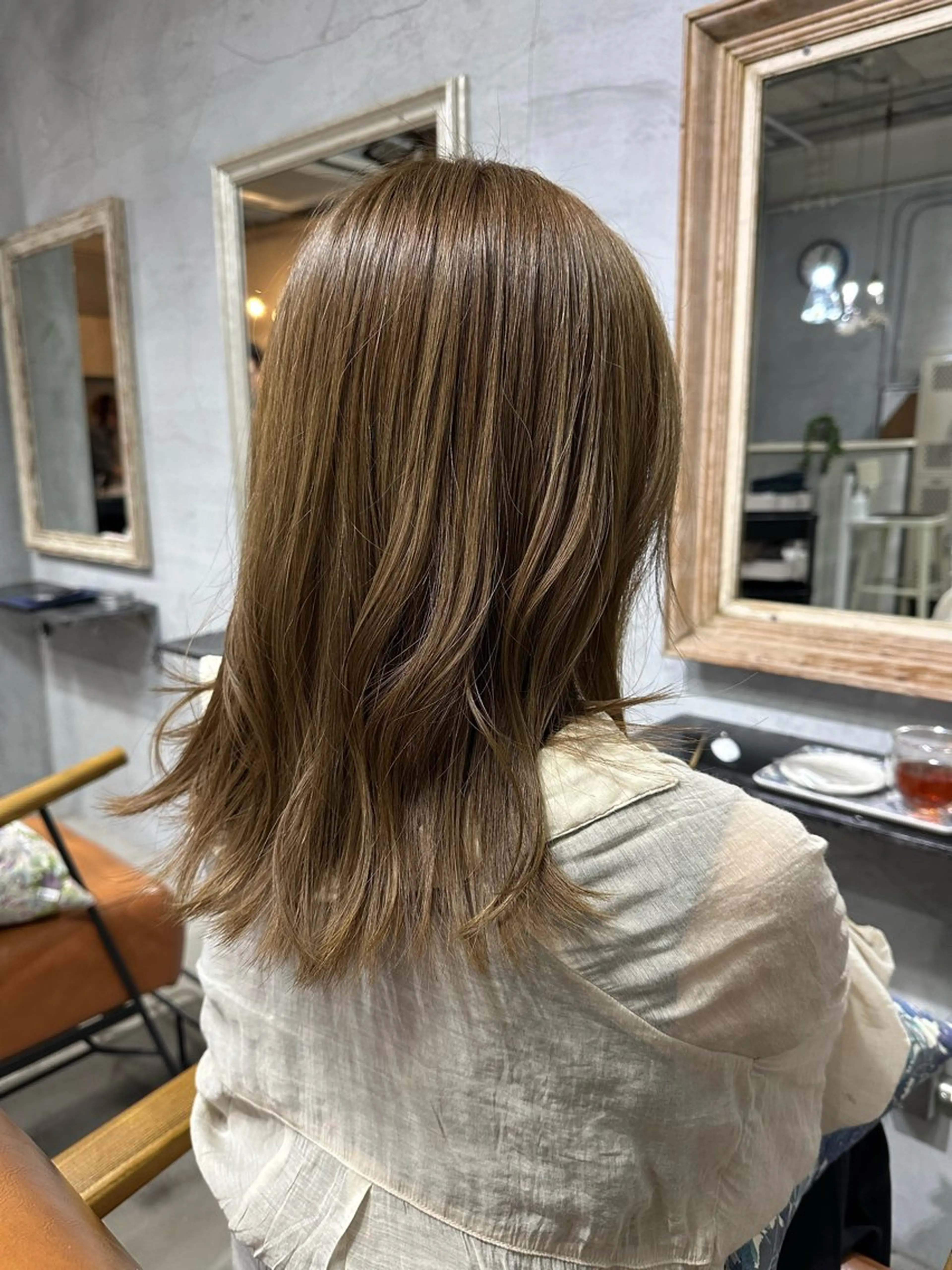 セミロング カラー カット ヘアカラー トリートメント goen【ゴエン】所属・goen/ カミムラシュウヘイのヘアスタイル